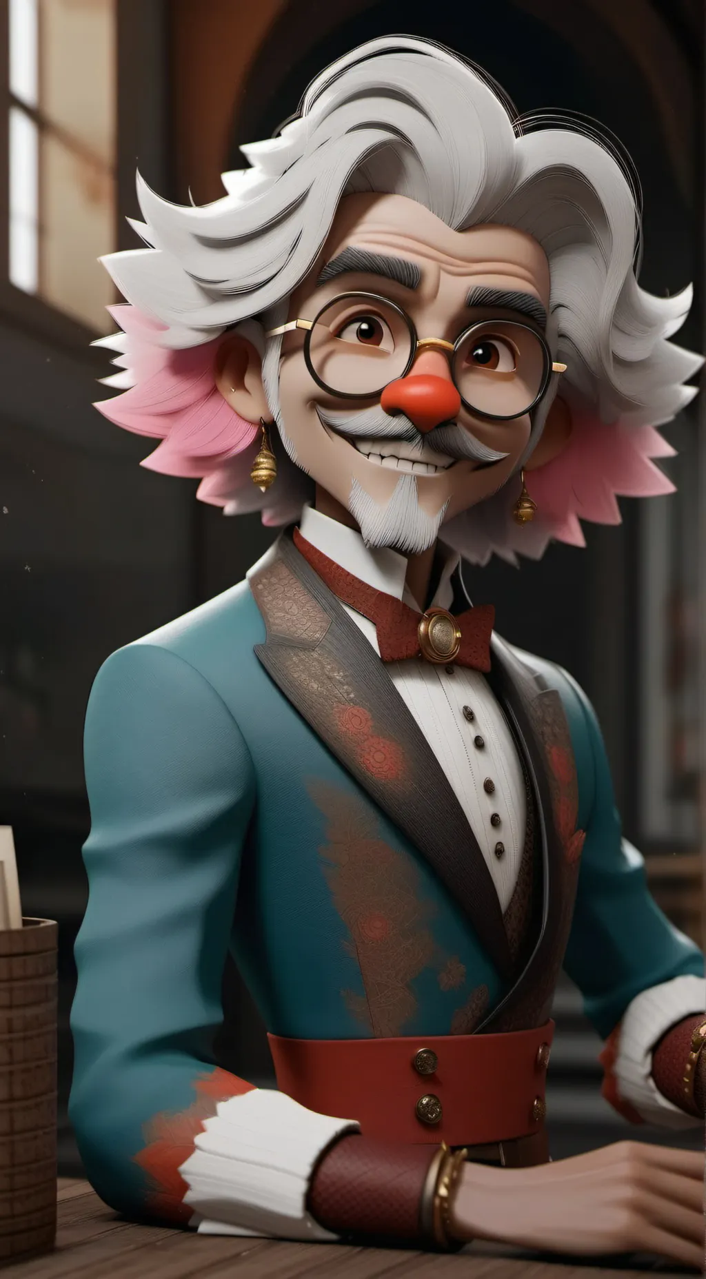 ai character: vals HAS A BABY?? background