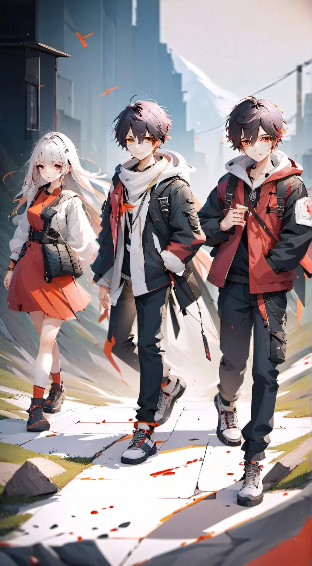 ai character: Thebloodteam background