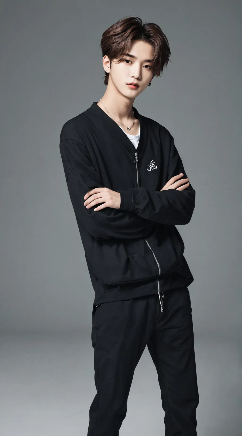 ai character:  Hyunjin  background