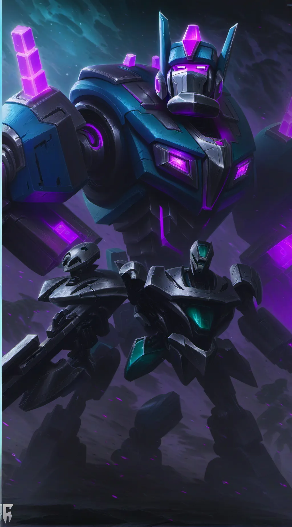 ai character: Hashtag. background