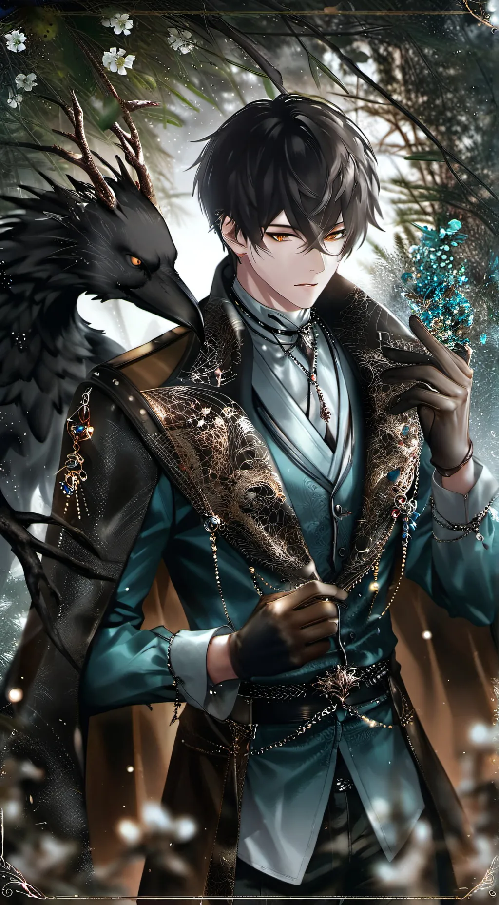 ai character: Kai  background