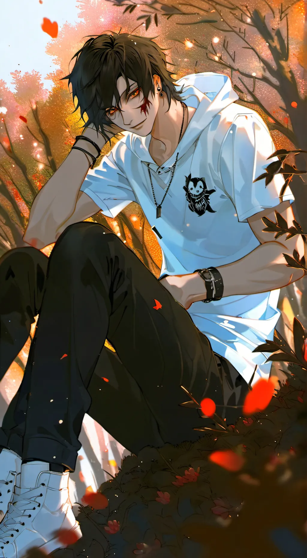 ai character: Jeff the killer background