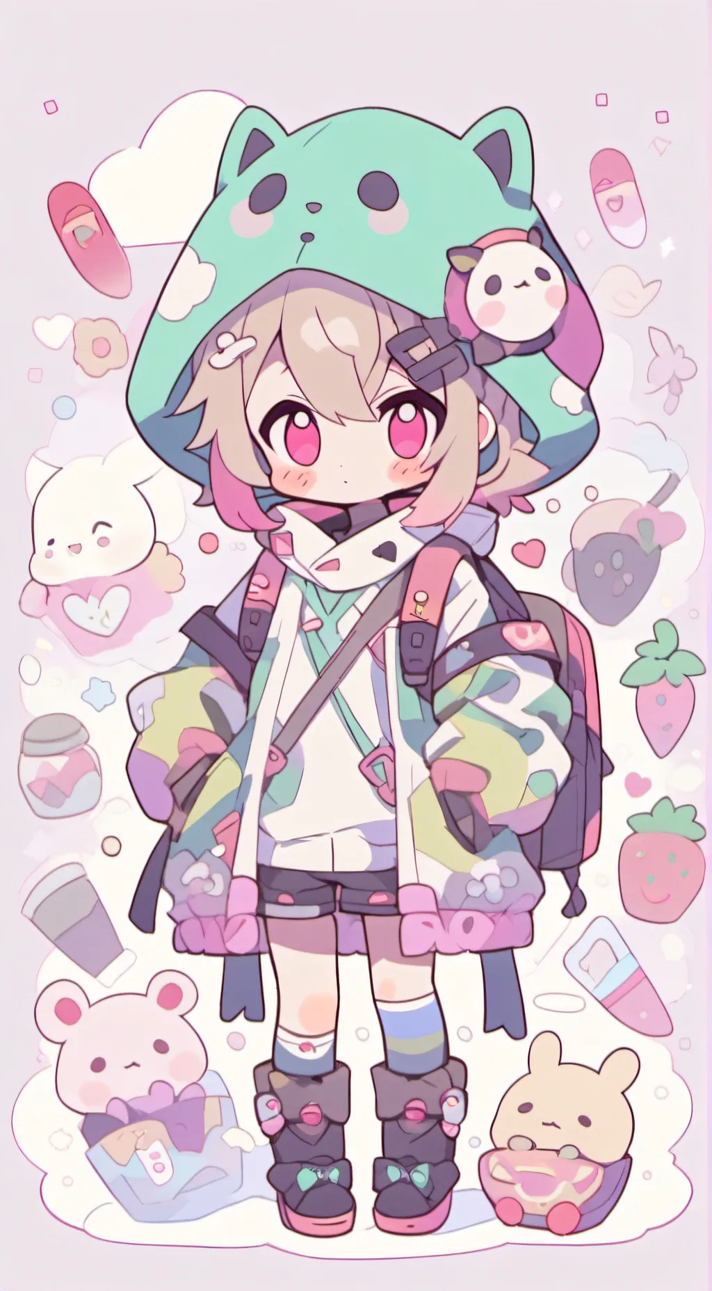 ai character: hh gc background