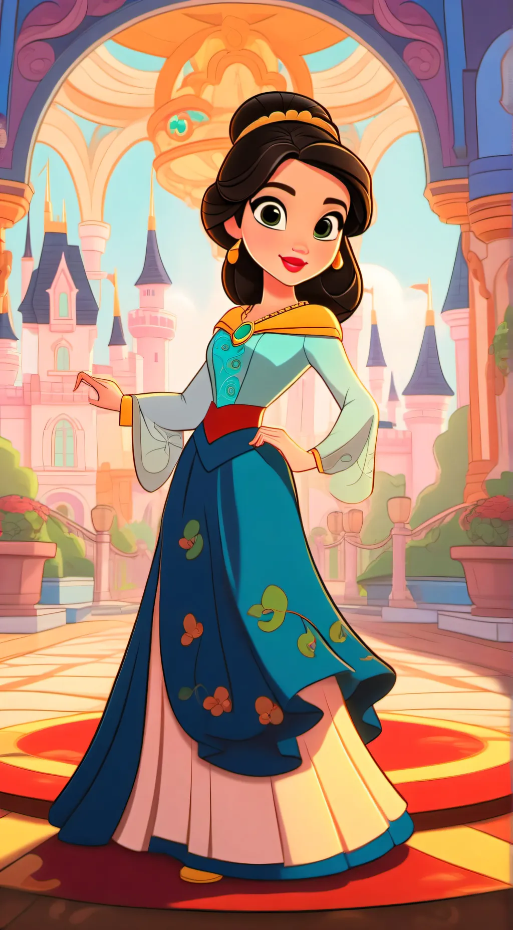 ai character: Alicia background