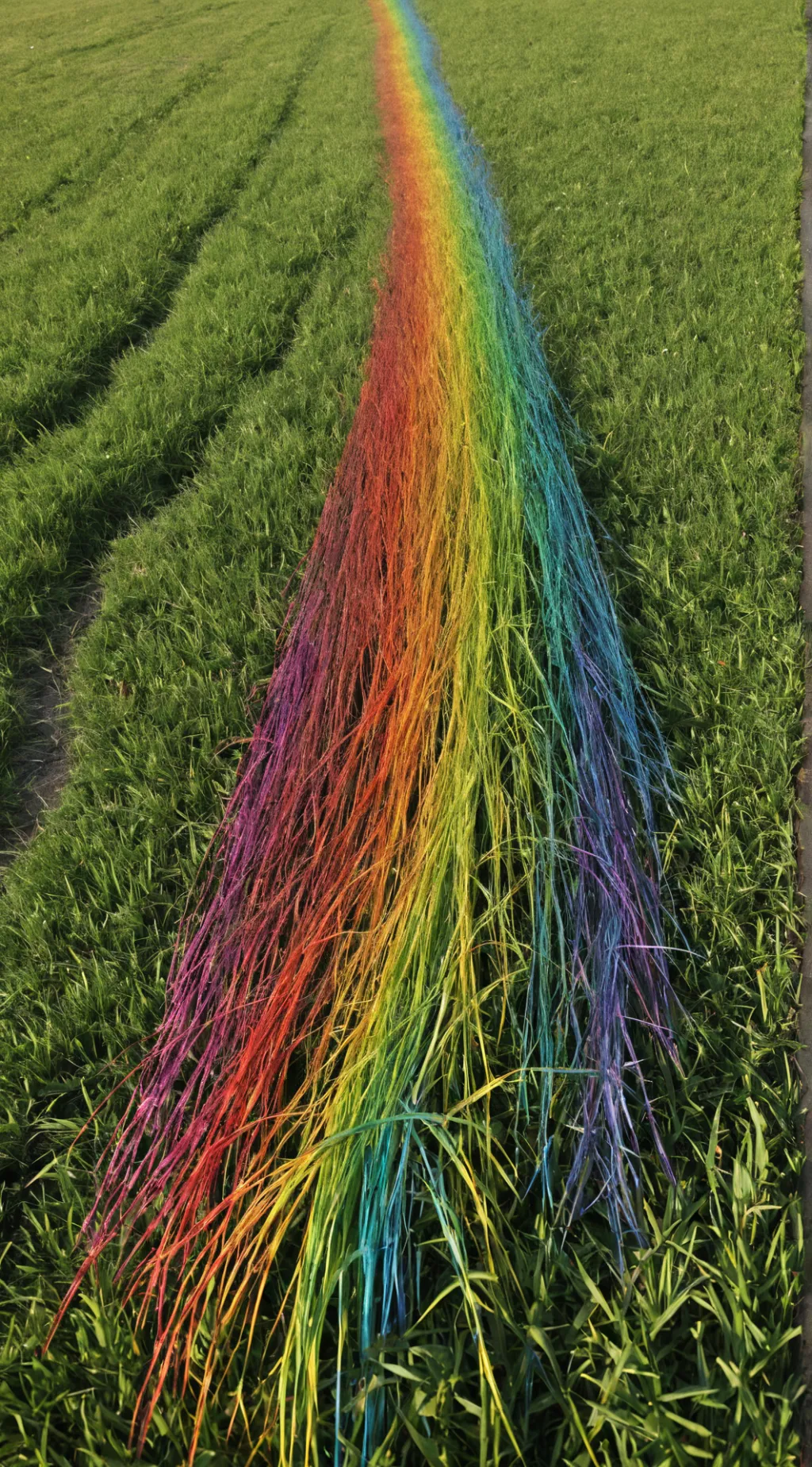 ai character: Kind grass background