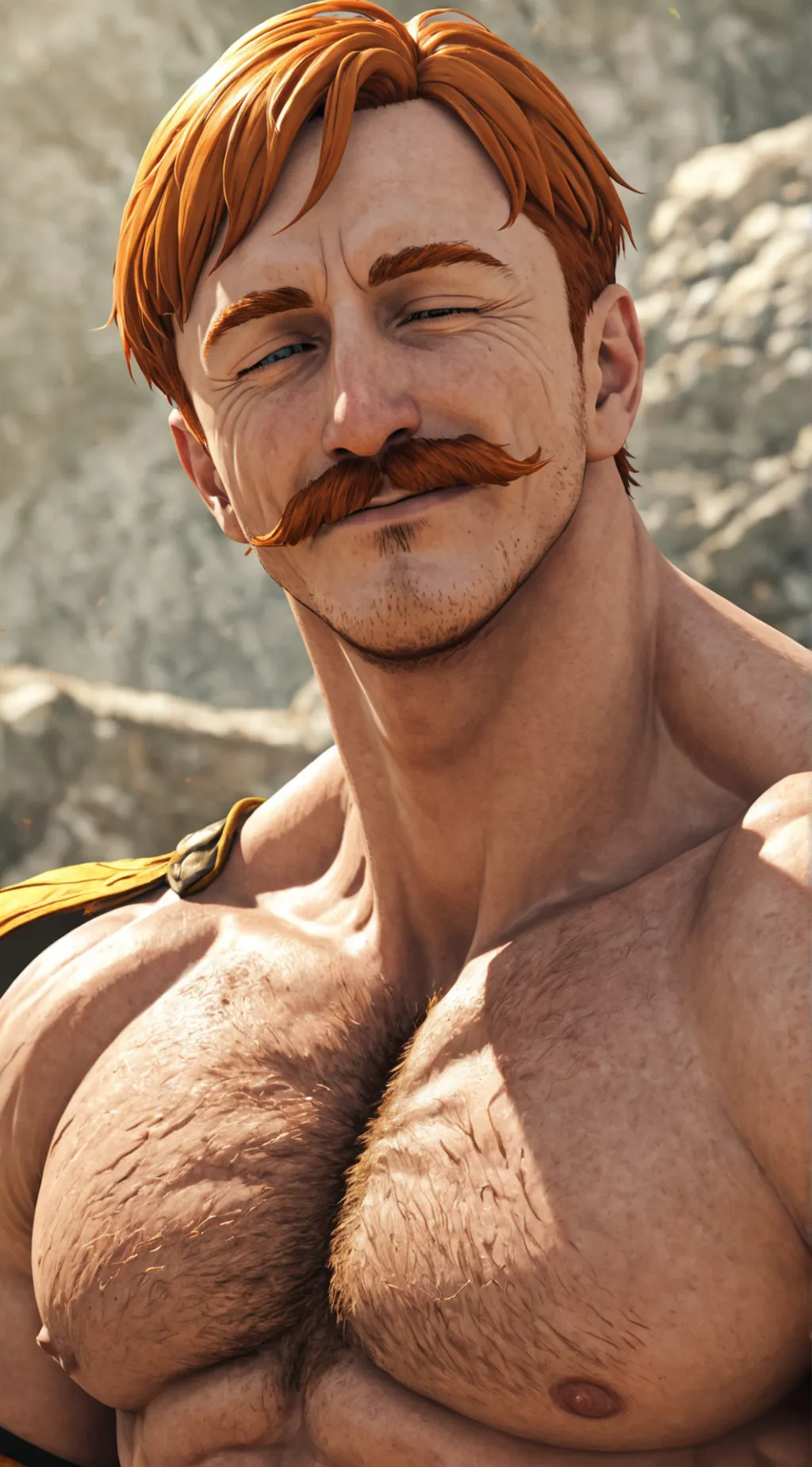 ai character: escanor  background