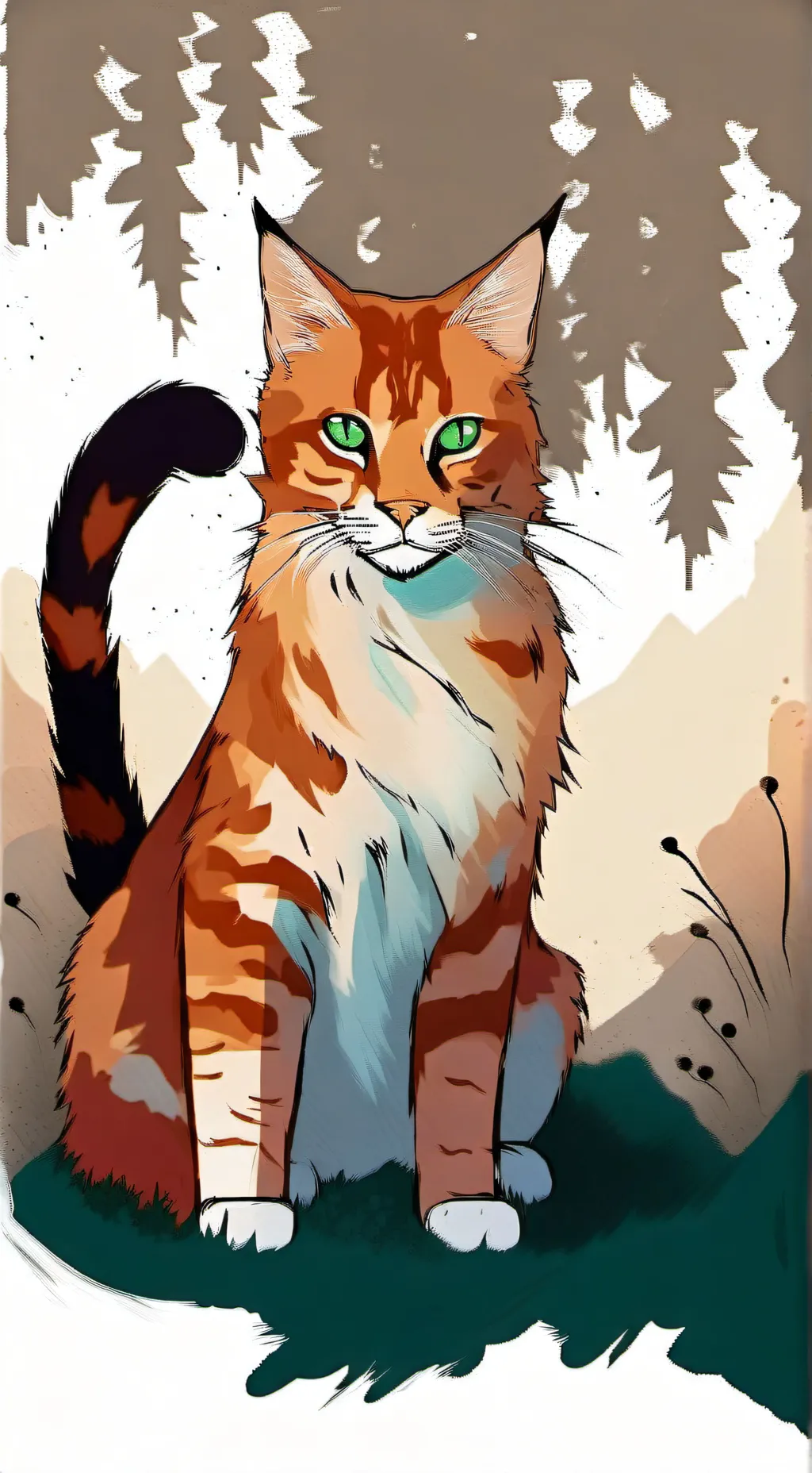 ai character: FireStar background