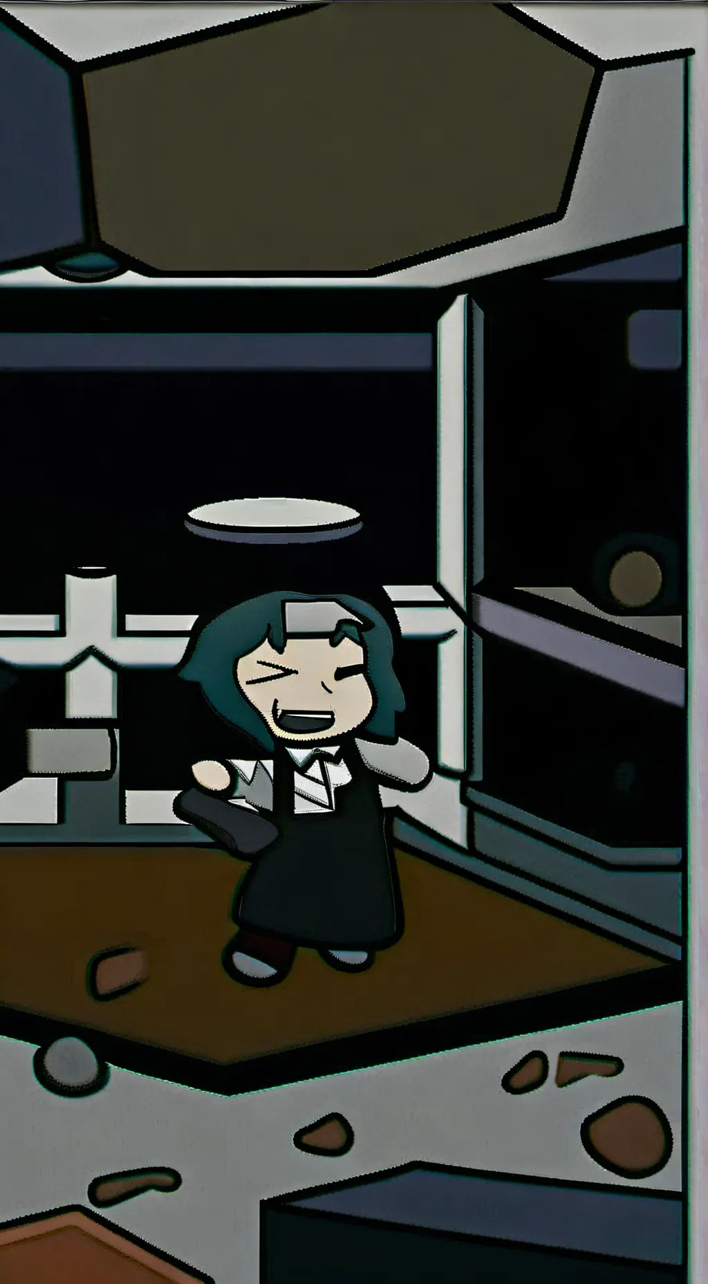 ai character: Radiation Hell background