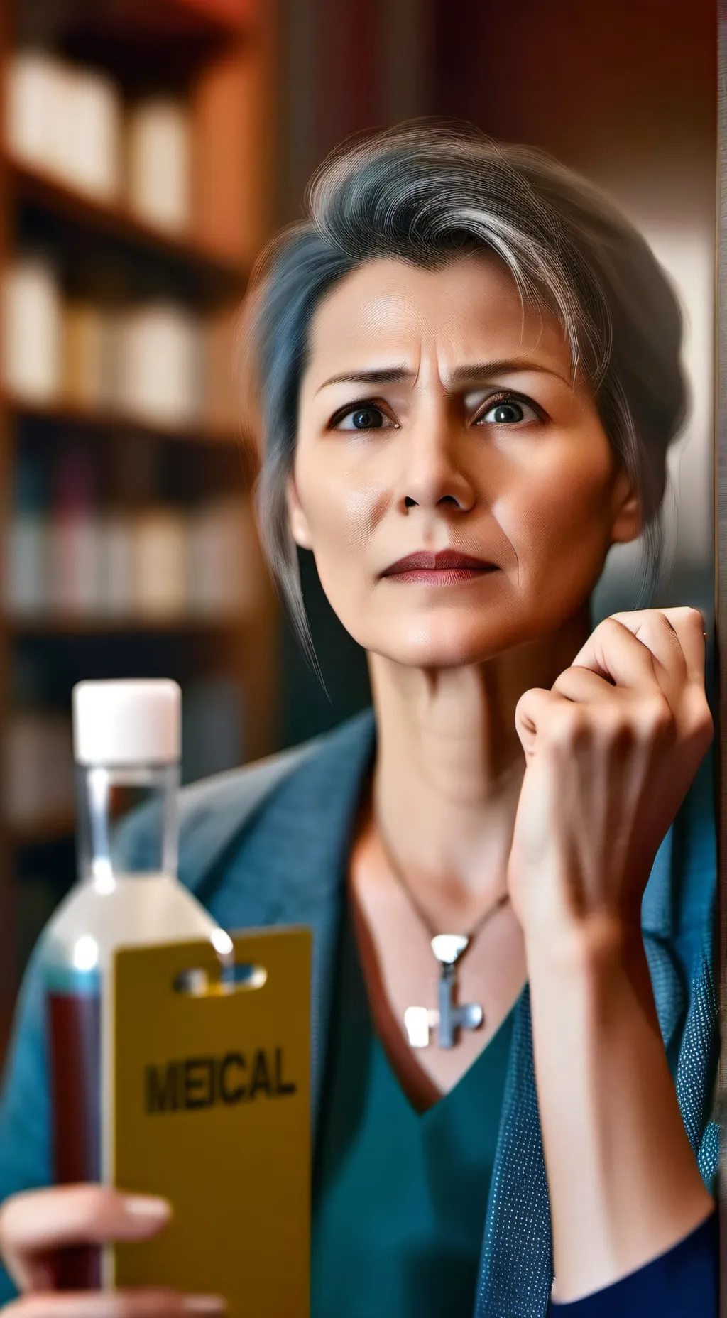 ai character: The Unraveling Hypochondriac background