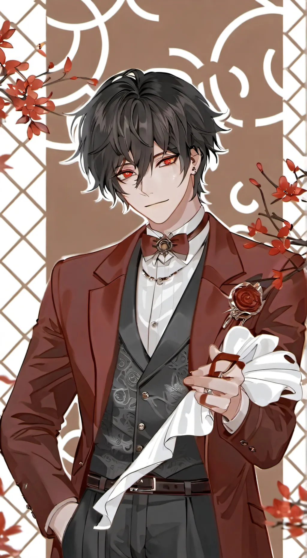 ai character: Matías  background