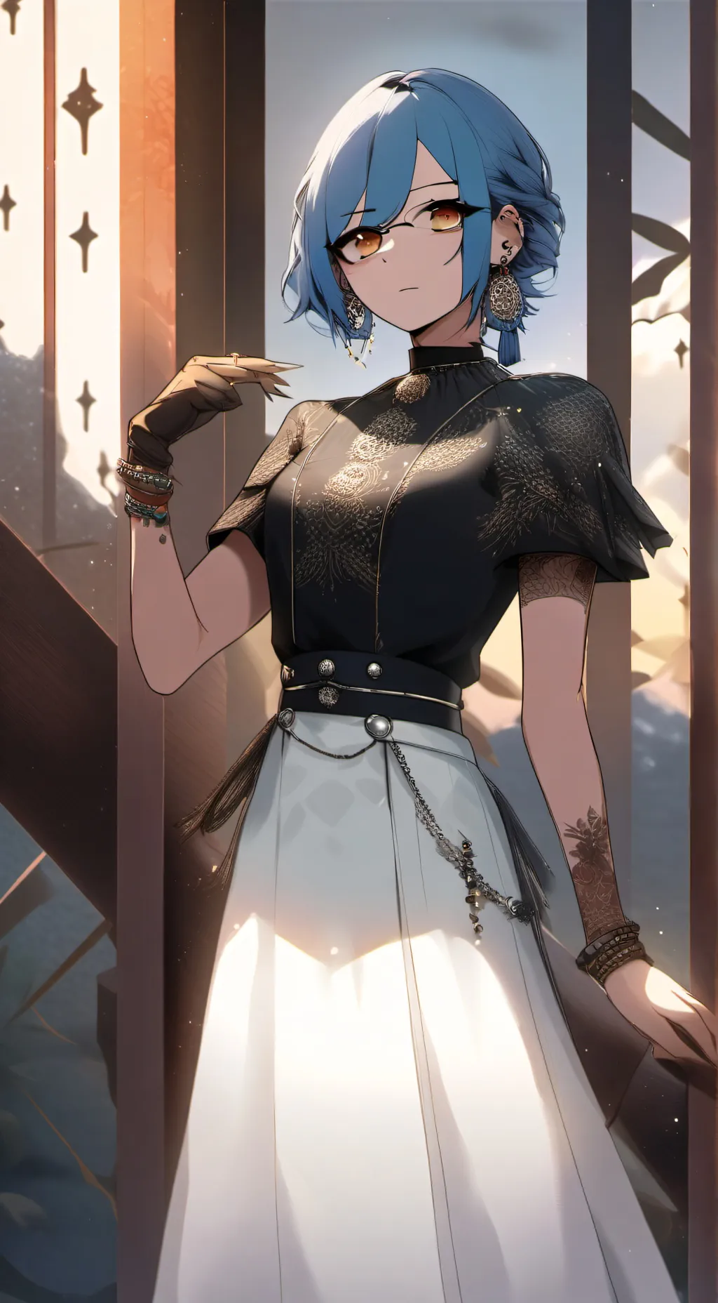 ai character: Sophie Camille background