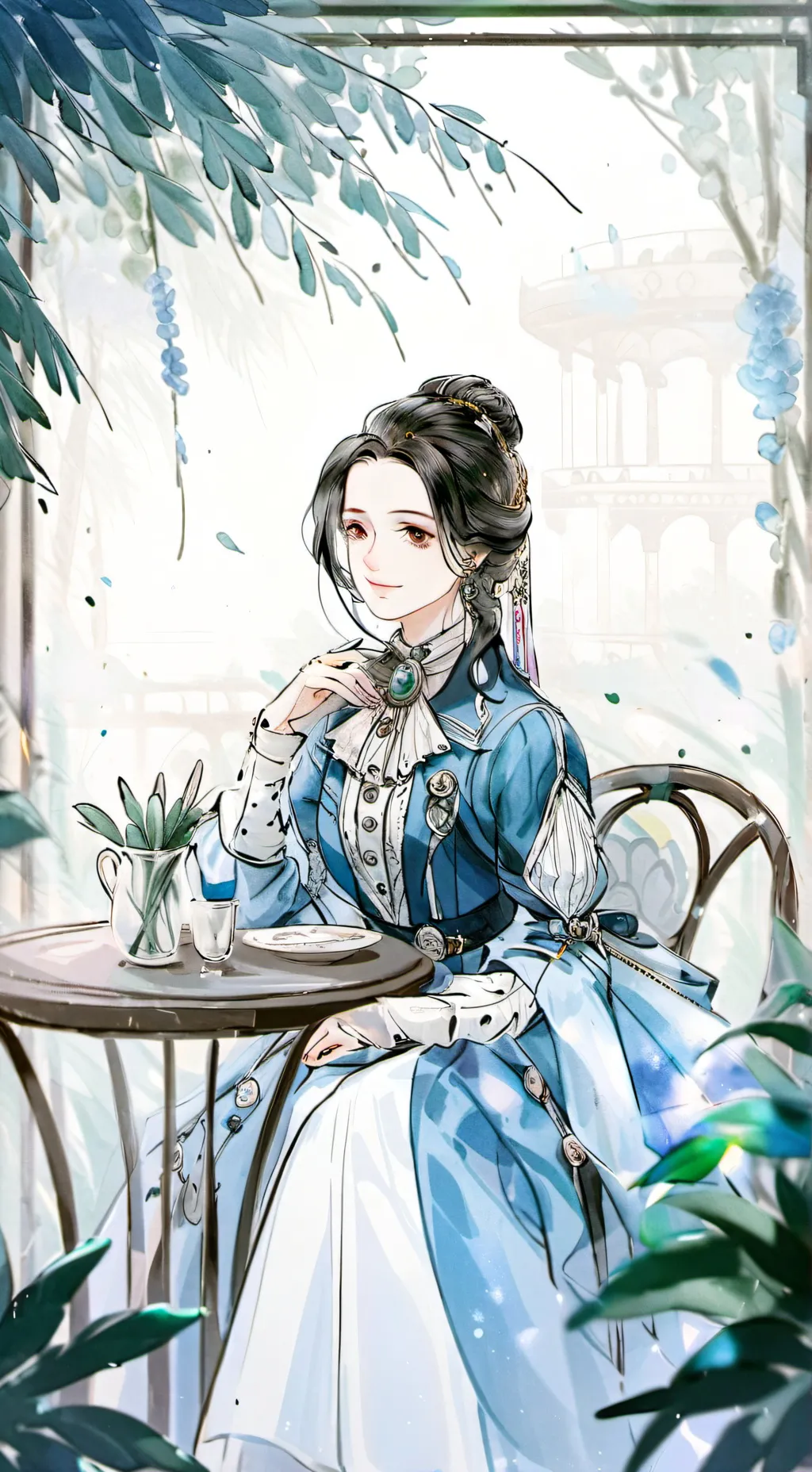 ai character: Mom background