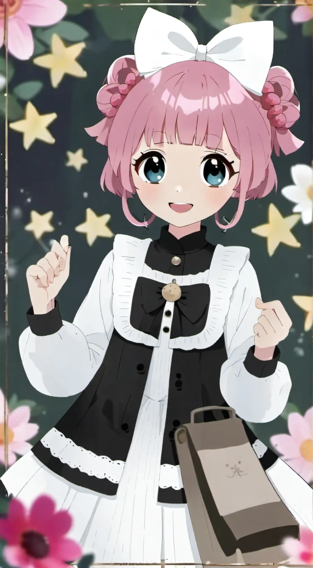 ai character: Tippy tumblelina background