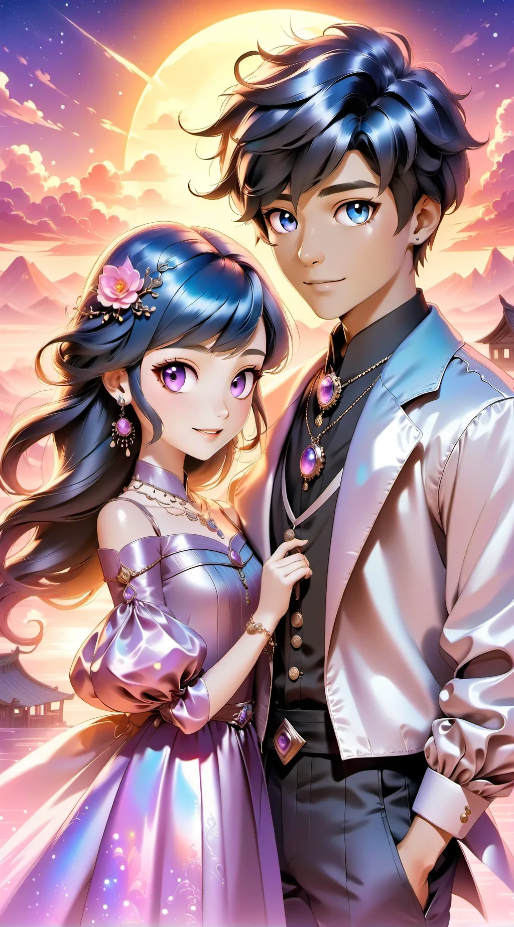 ai character: Kate and Jake background