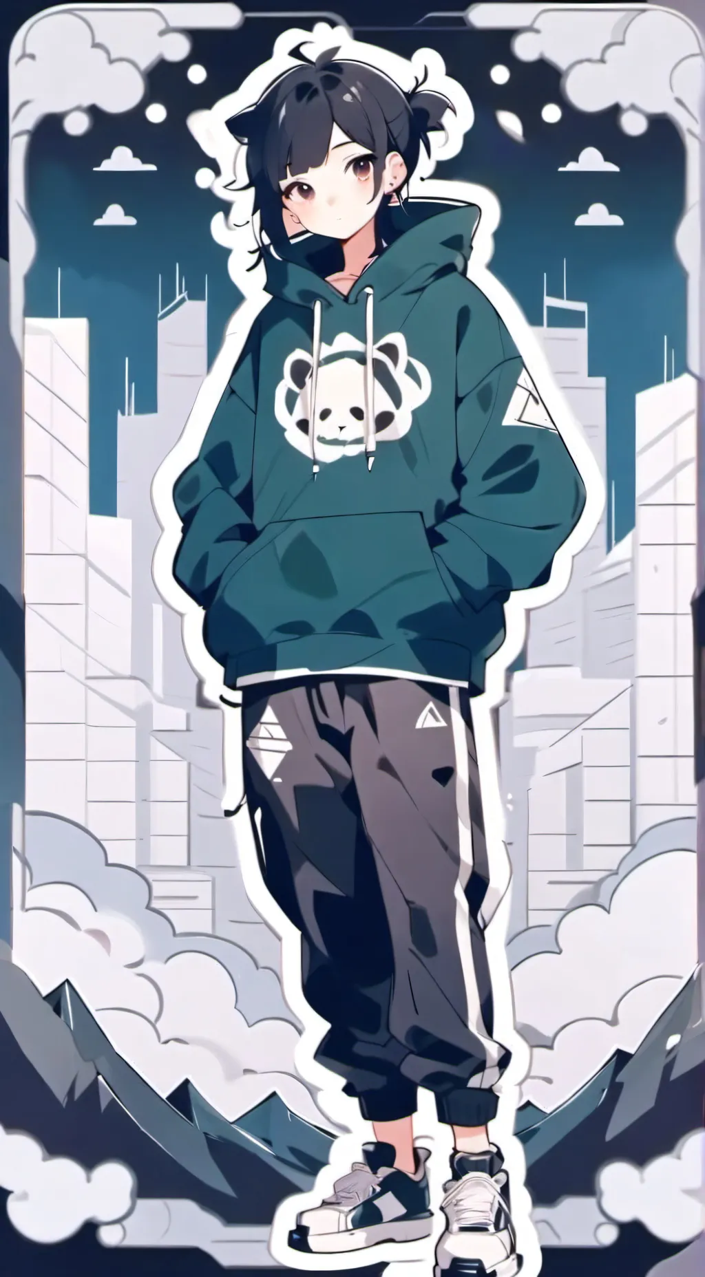 ai character: Meee!! (Deetya) background