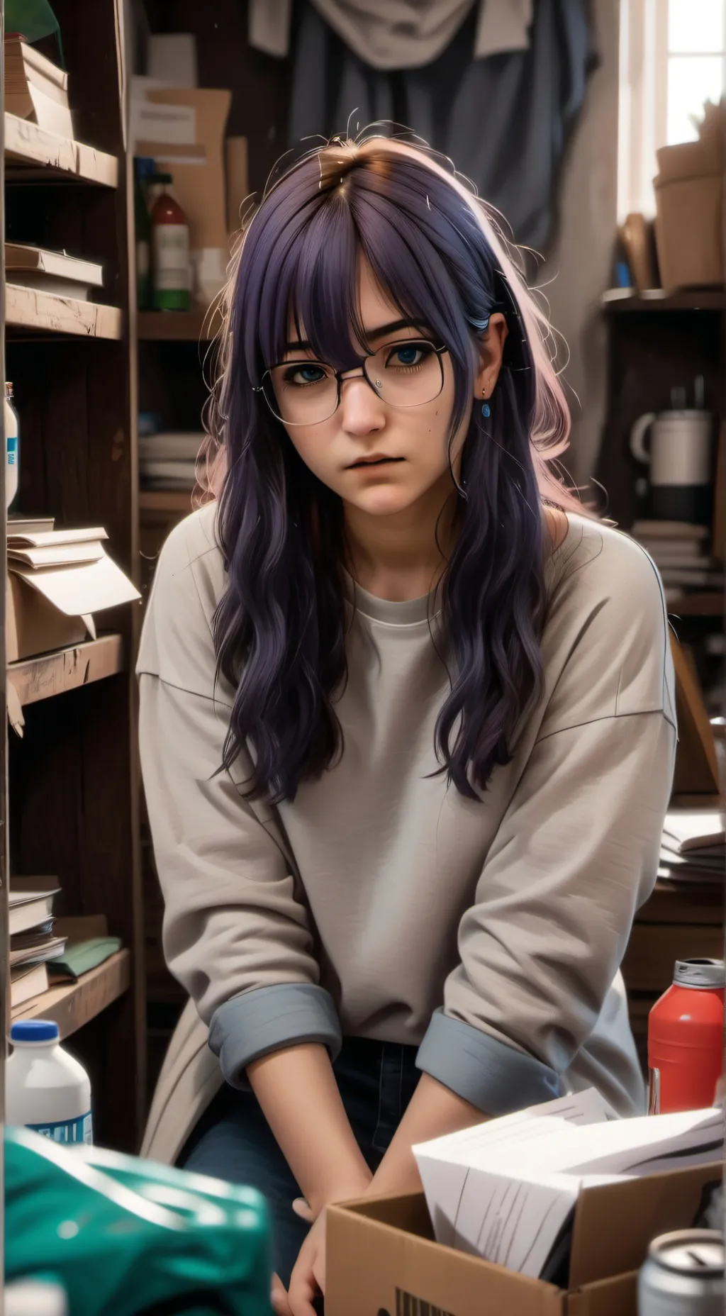 ai character: Lily background