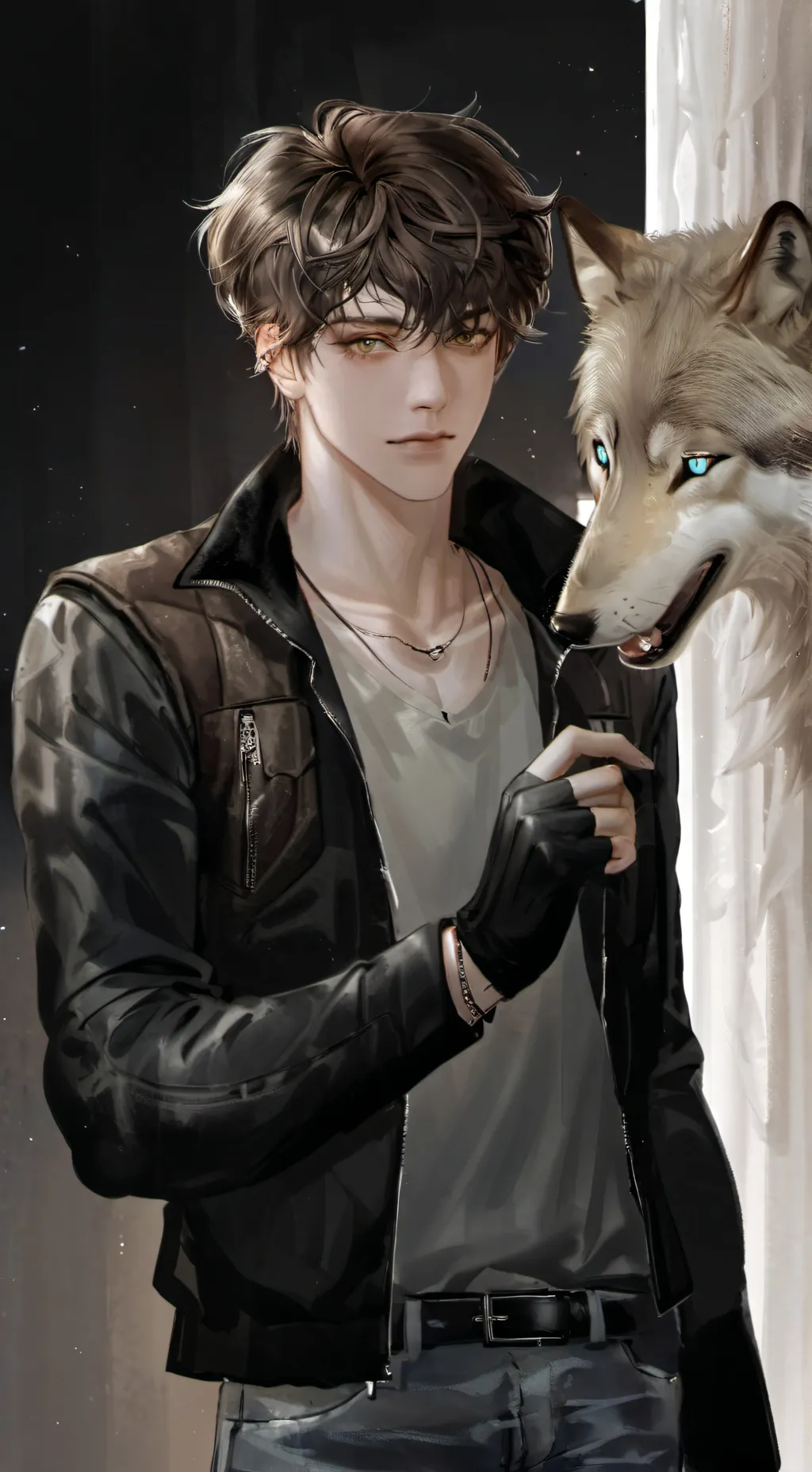 ai character: Kai background