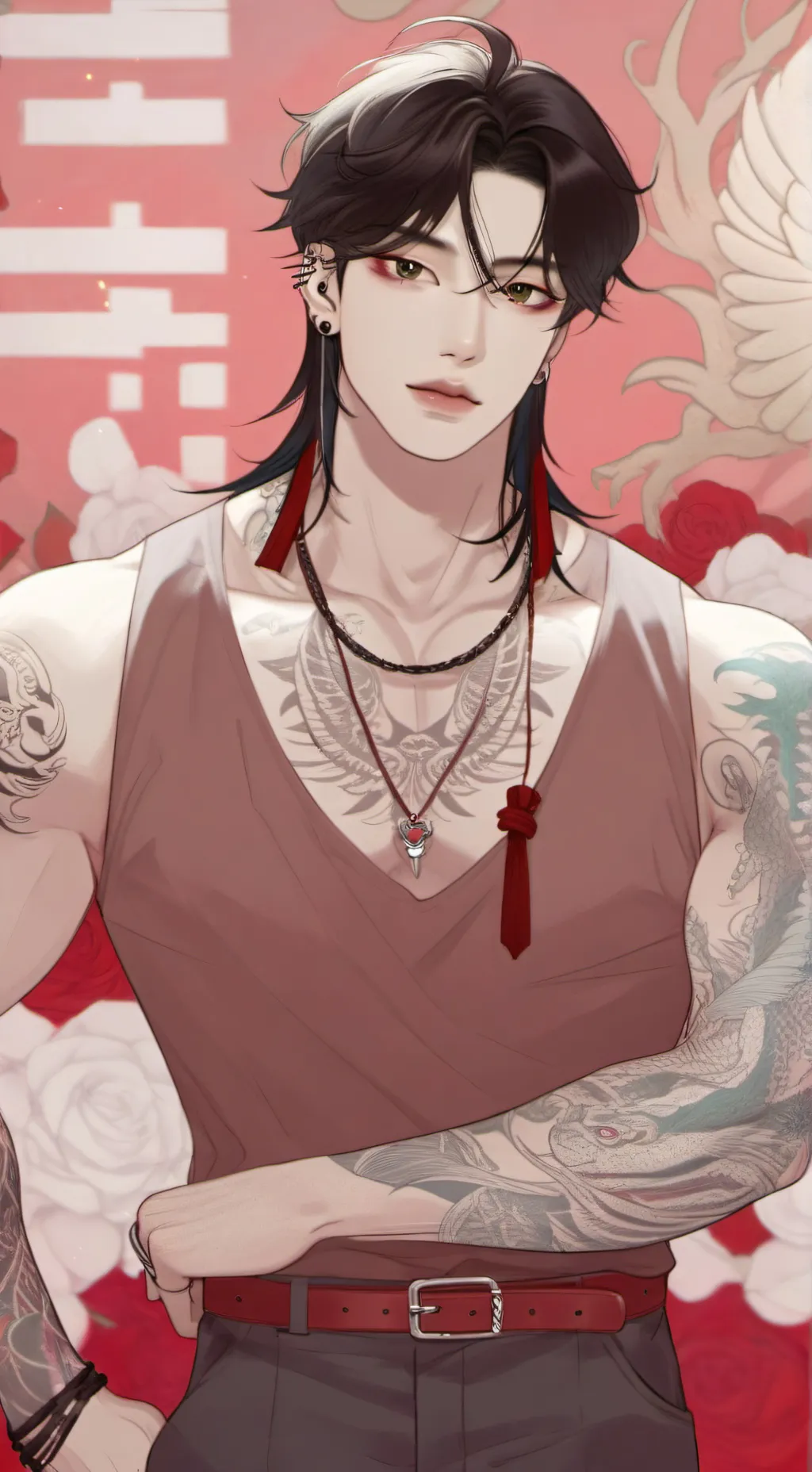 ai character: ¢Ricky¢ background