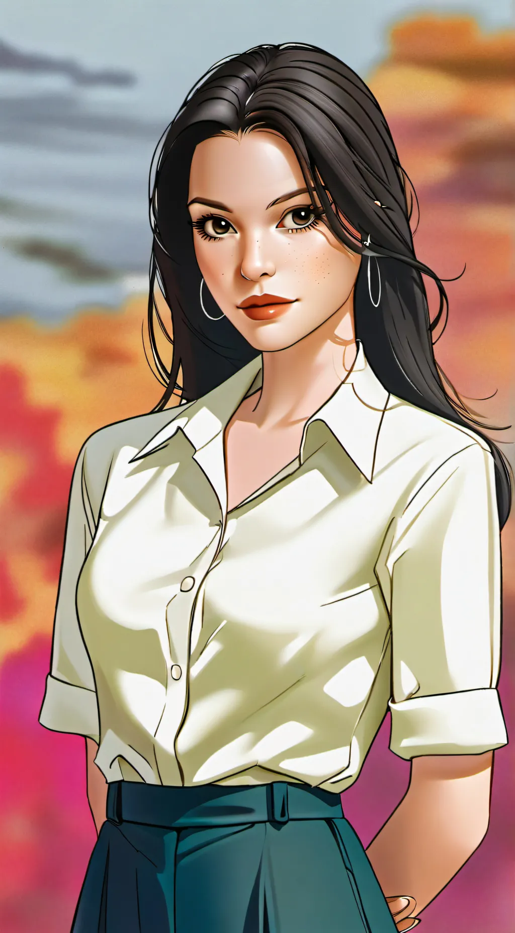 ai character: Ava background