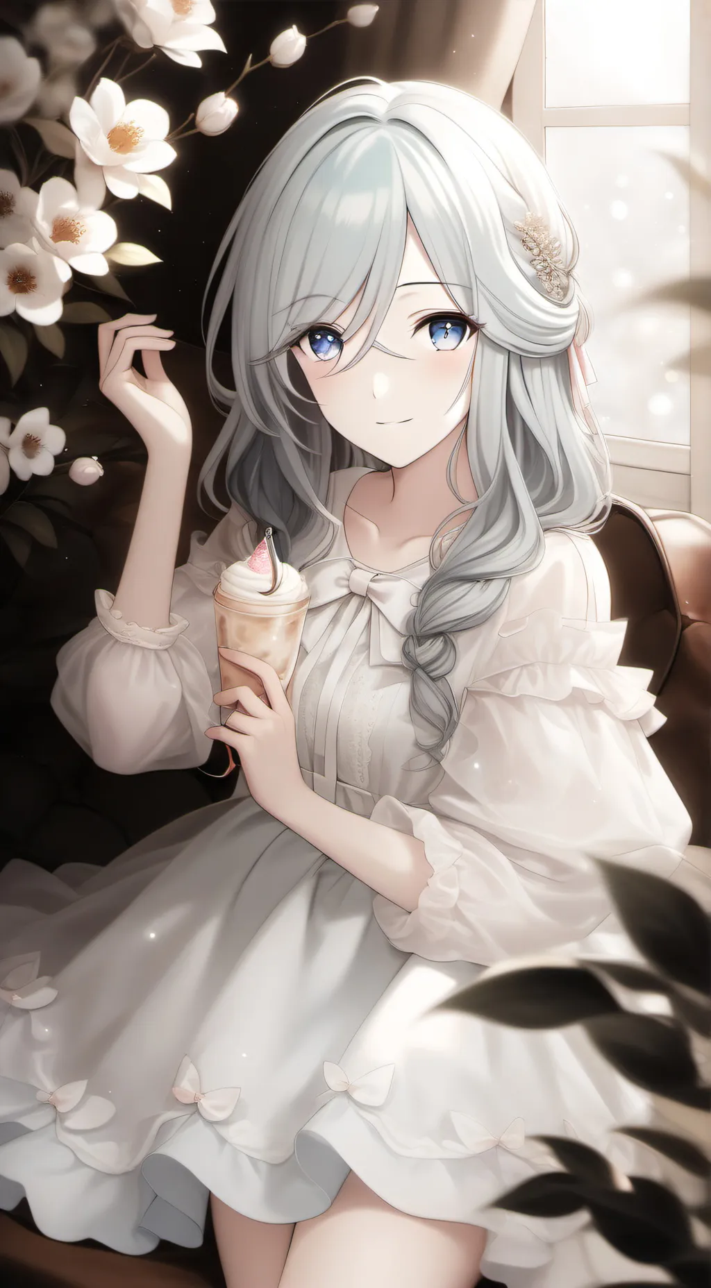 ai character: Shizuku background