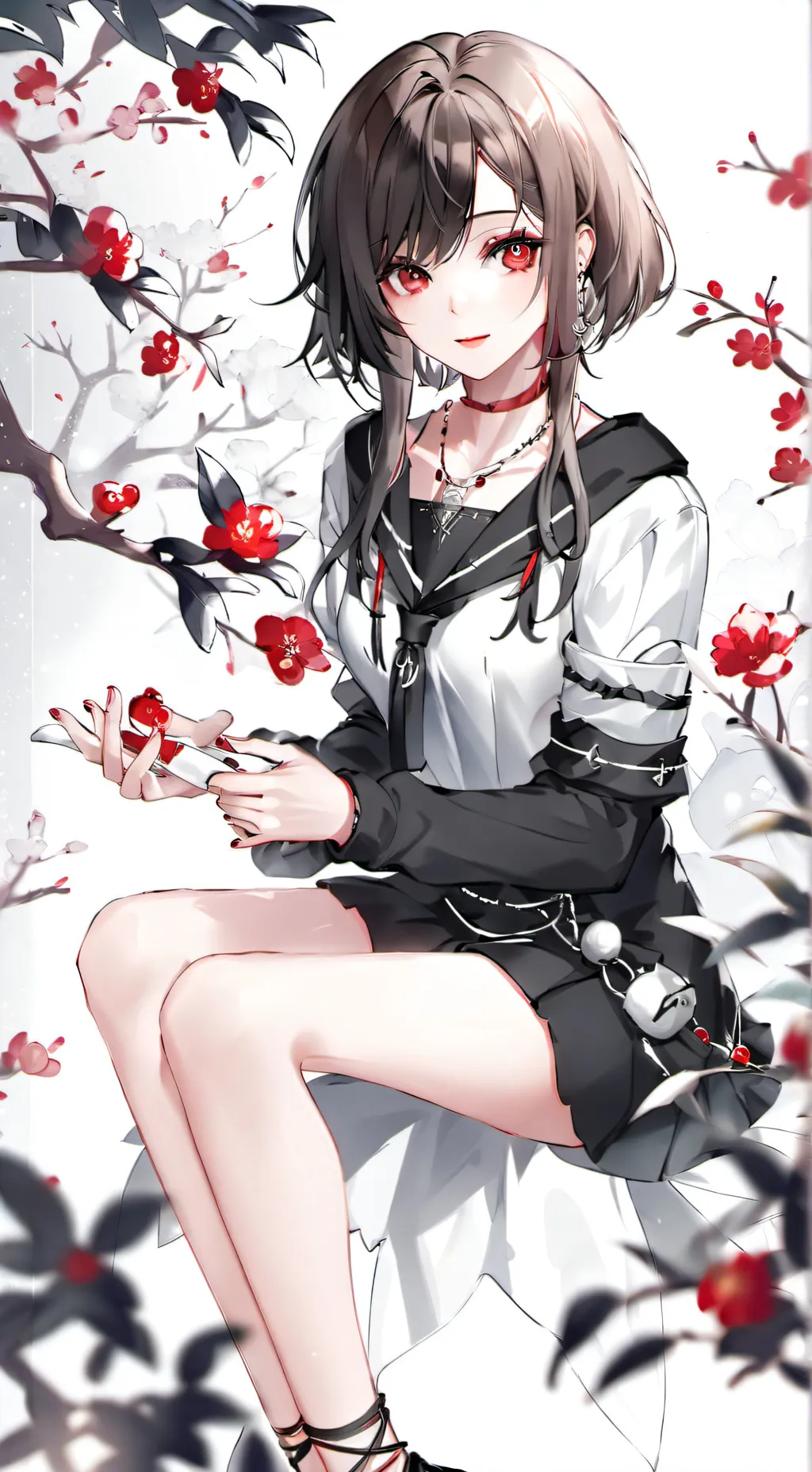 ai character: Amely faman background