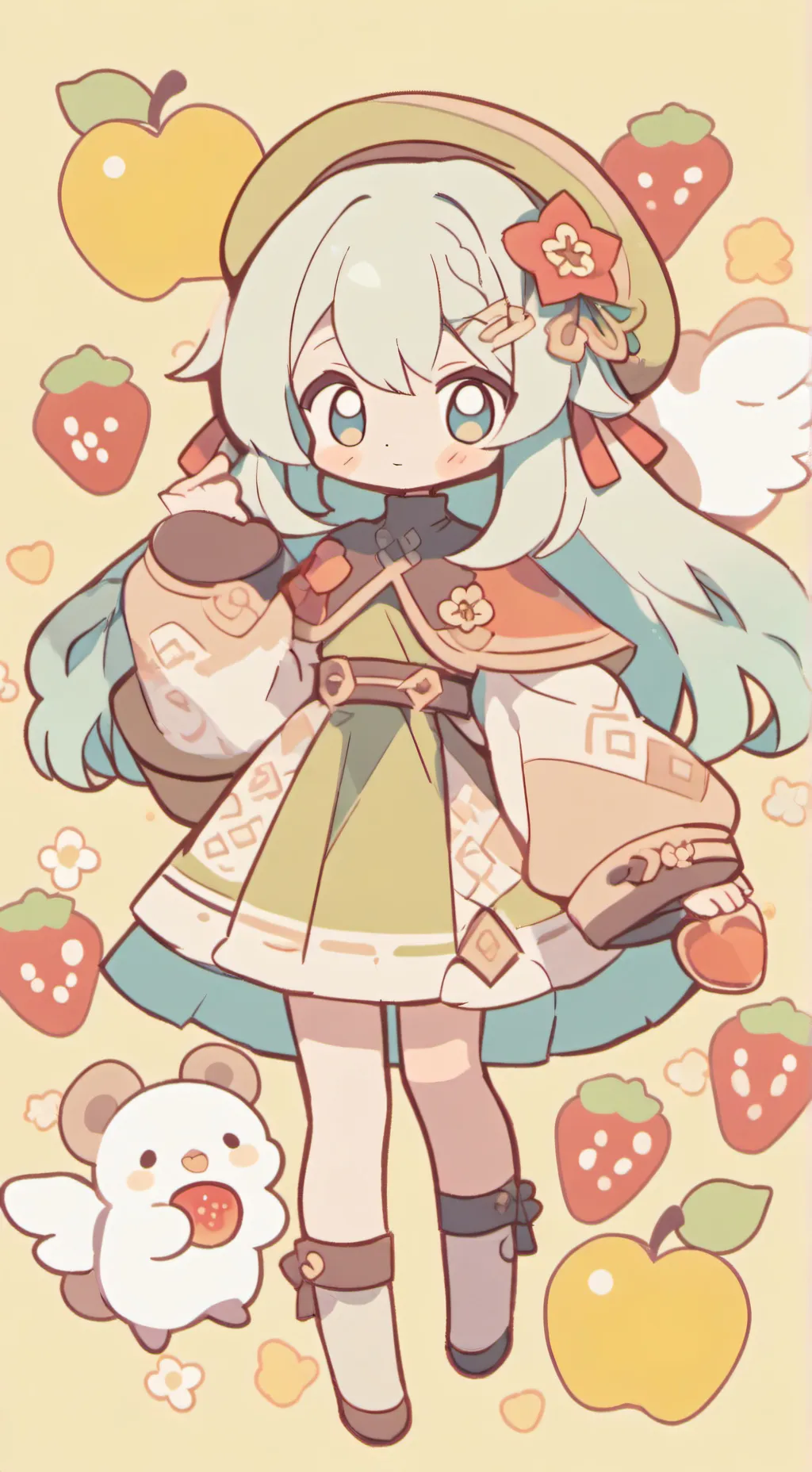 ai character: jjk background