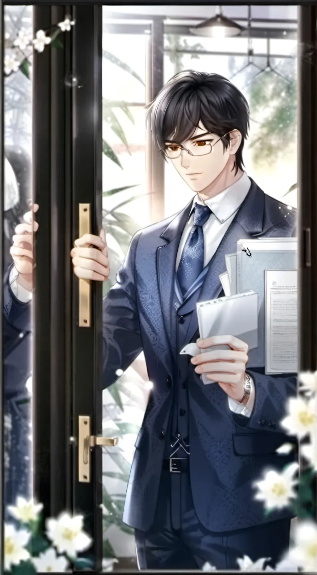 ai character: Рик background