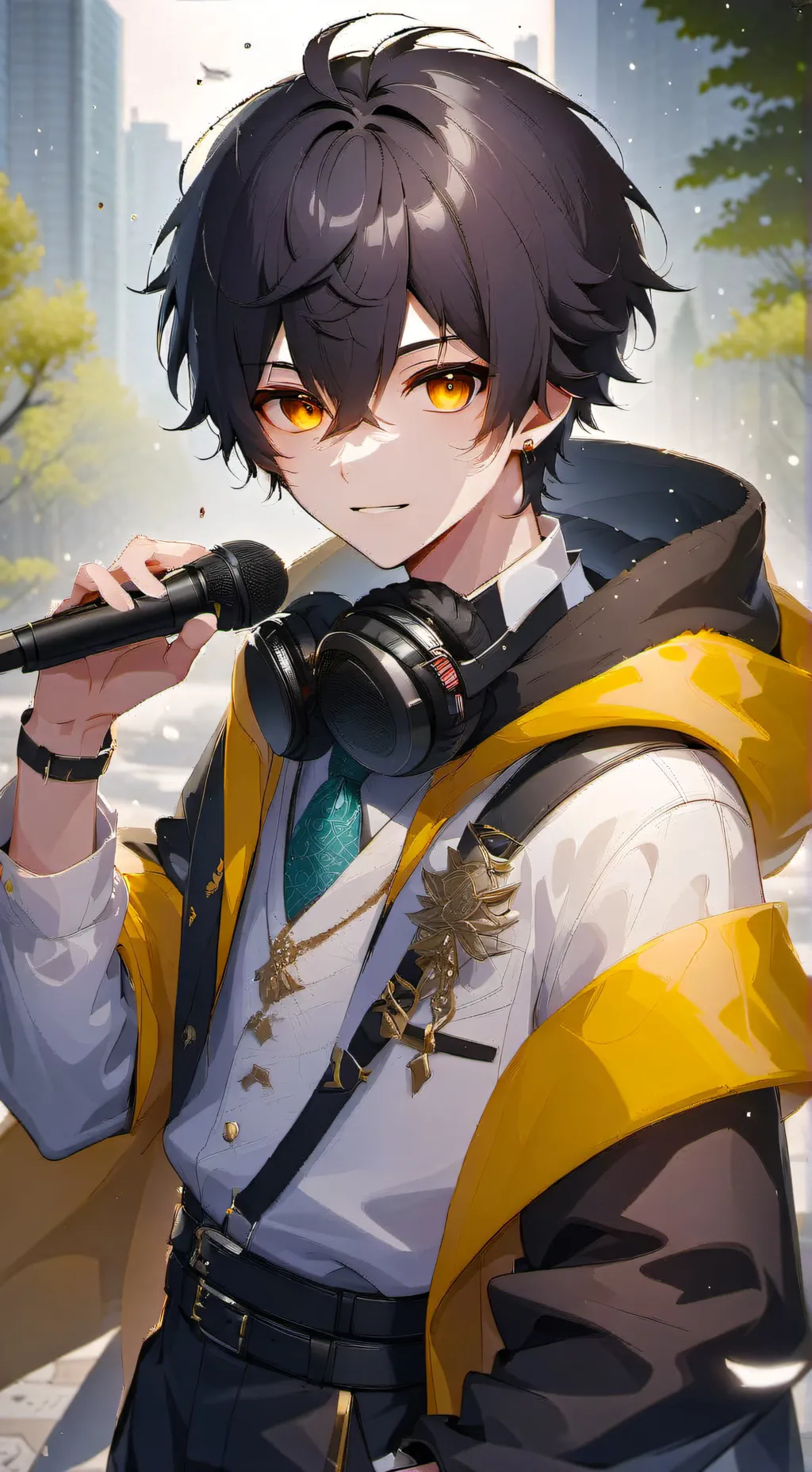 ai character: Shyne orok background