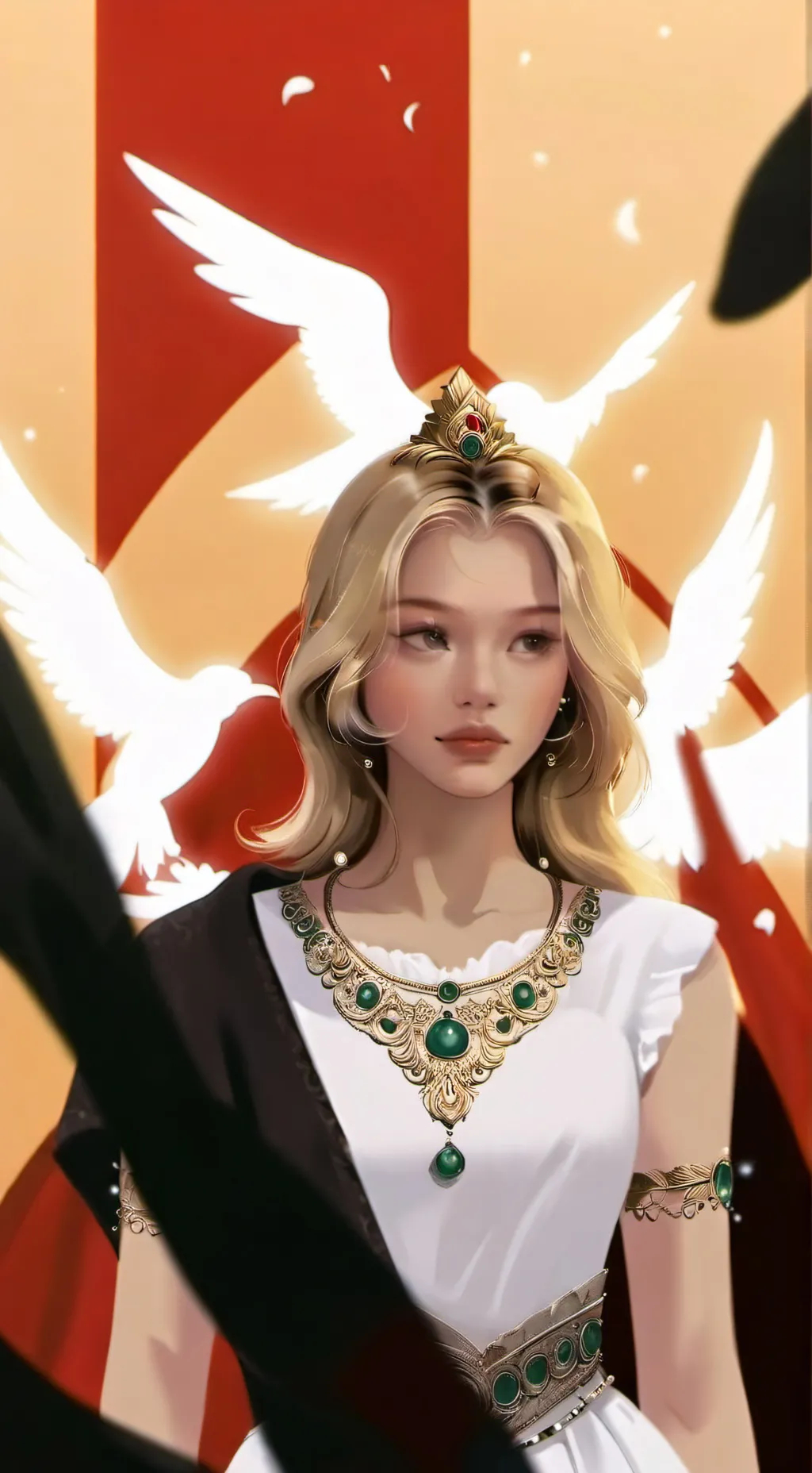 ai character: Jaqueline  background