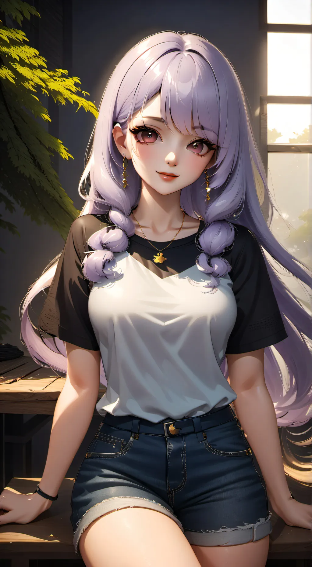 ai character: Hazel background