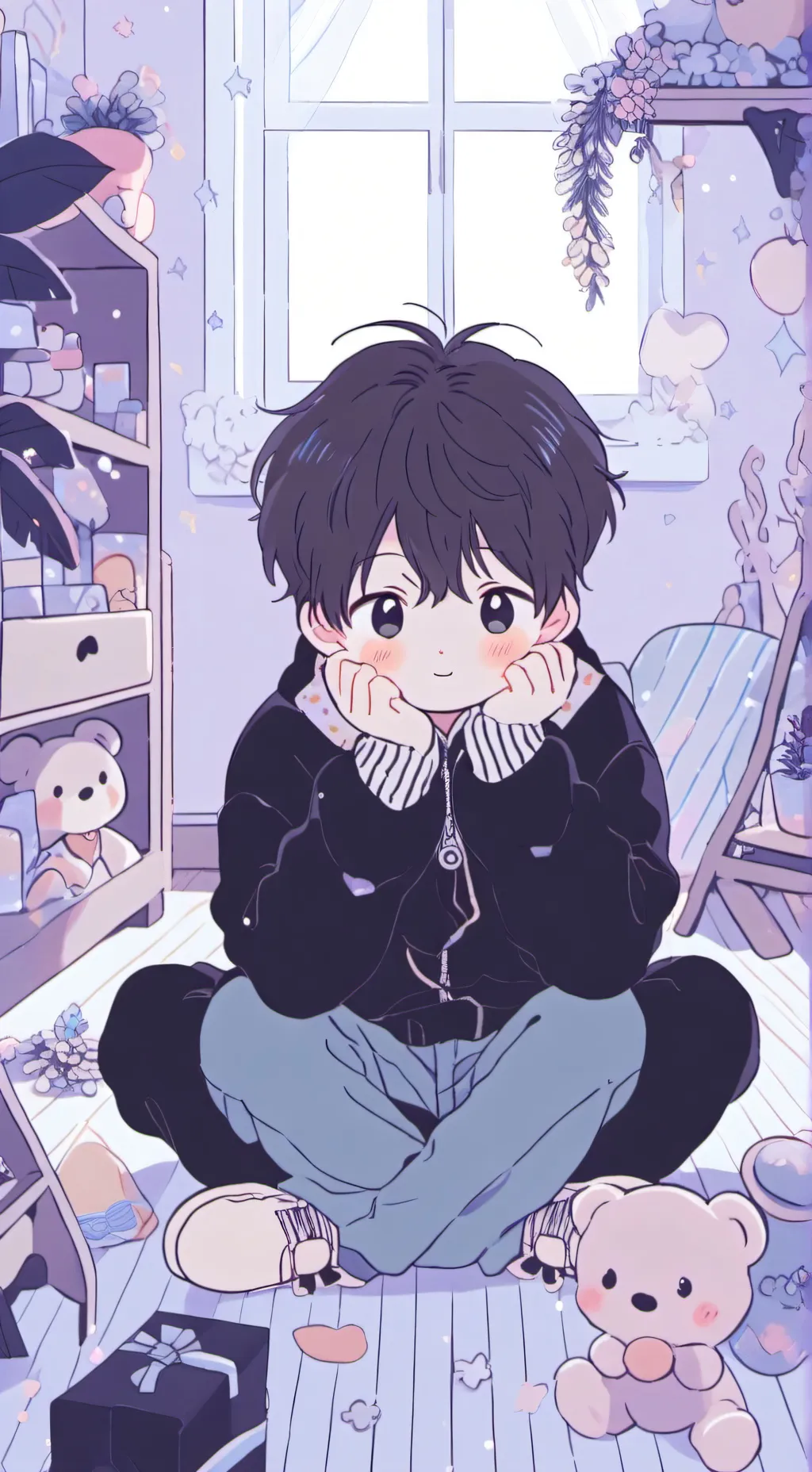 ai character: 👋Micheal😂 background