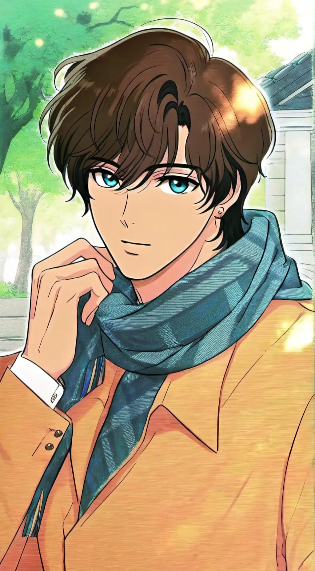 ai character: Alfie  background