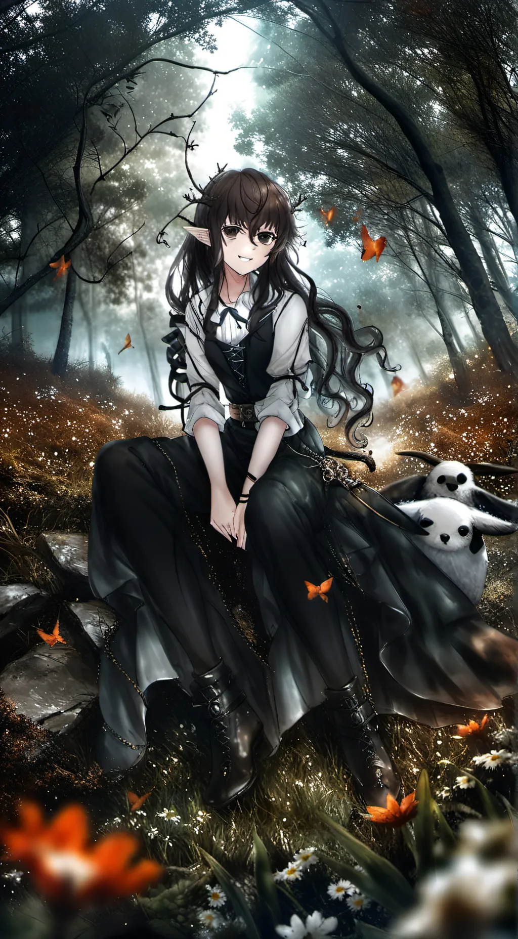 ai character: GenMui breakup background