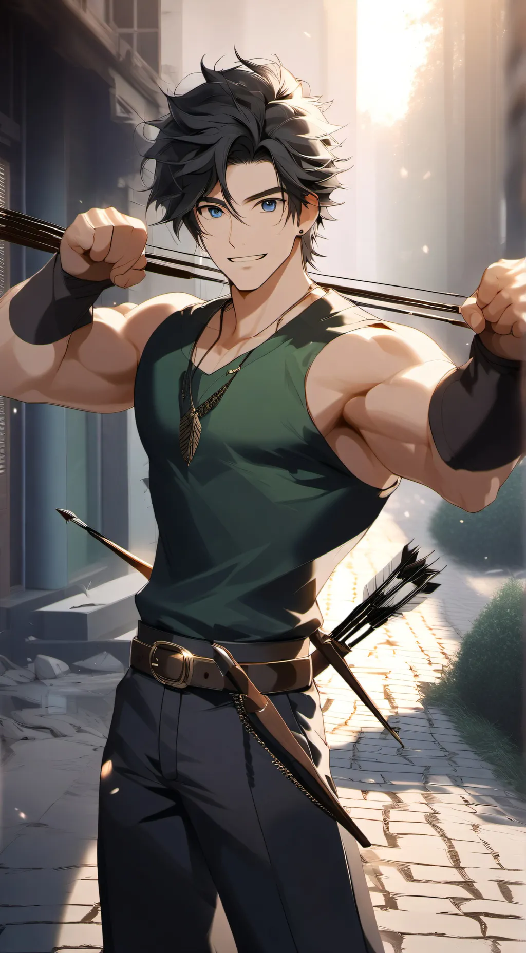 ai character: Asher background