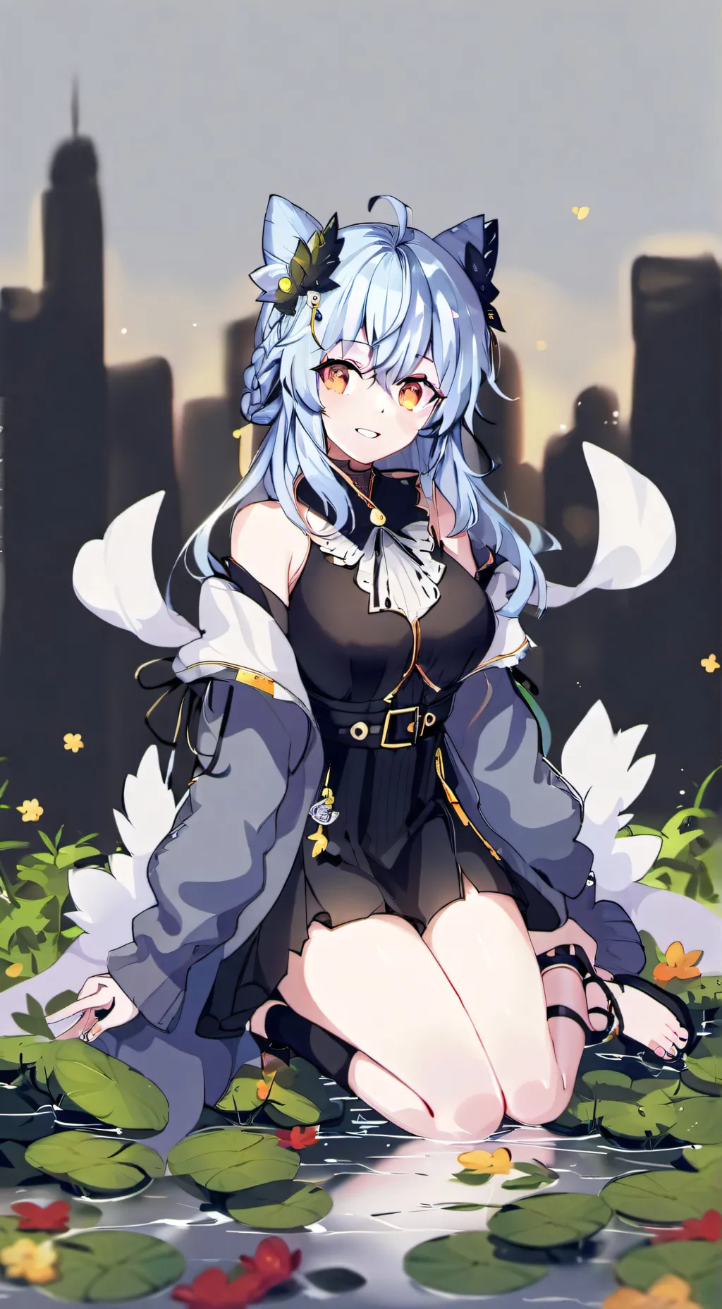 ai character: yae (Future) background