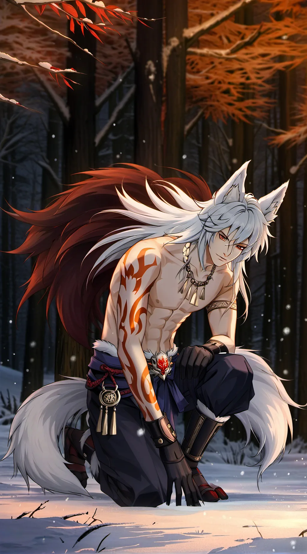 ai character: Shiro background