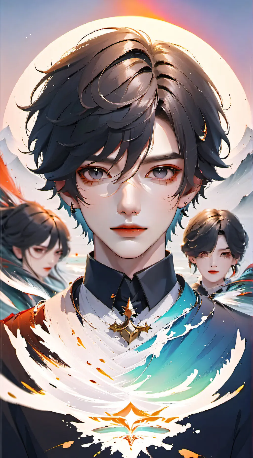 ai character: Thiago  background