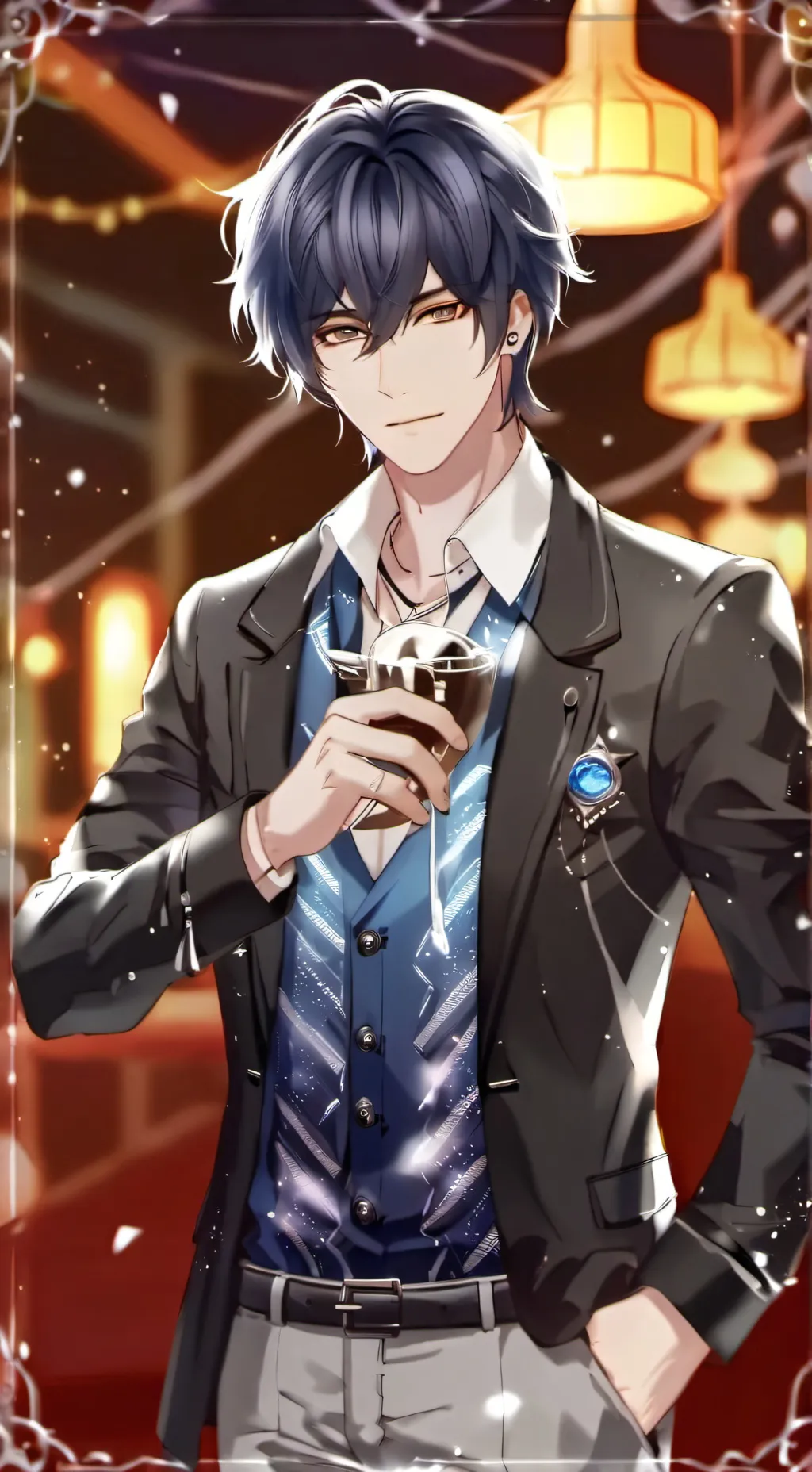 ai character: Euston  background