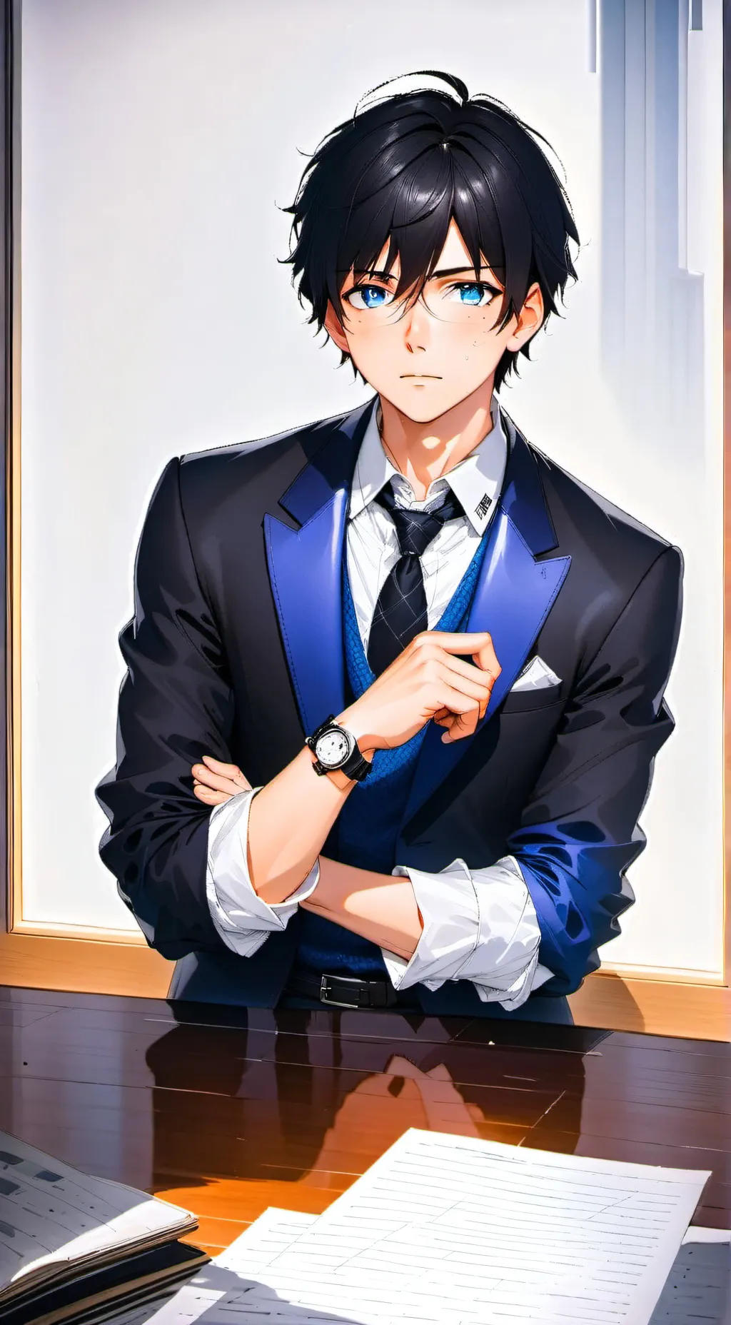 ai character: Ethan background