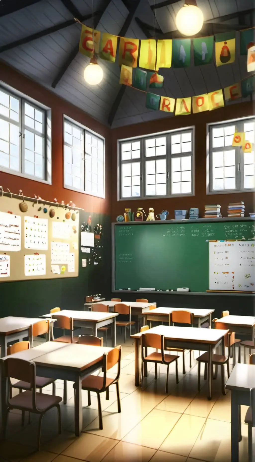 ai character: Pre-school background