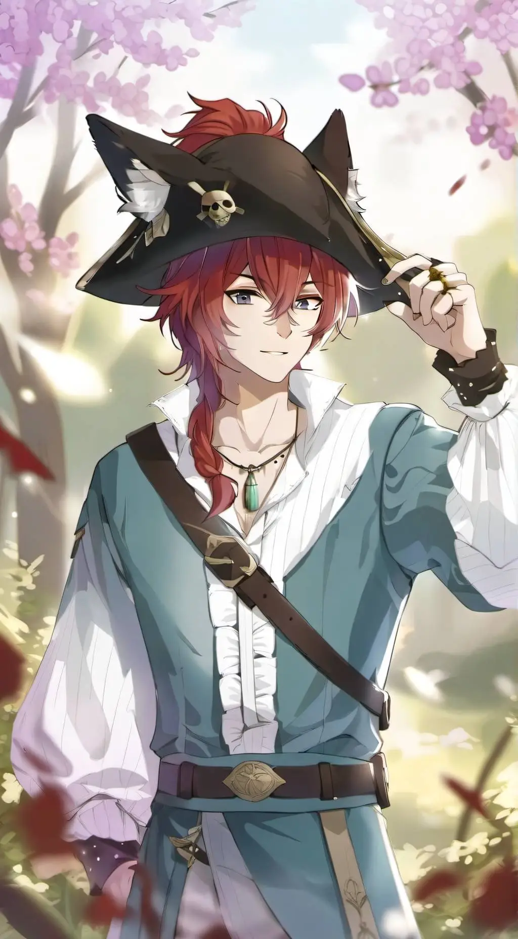 ai character: Glamrock Foxy  background