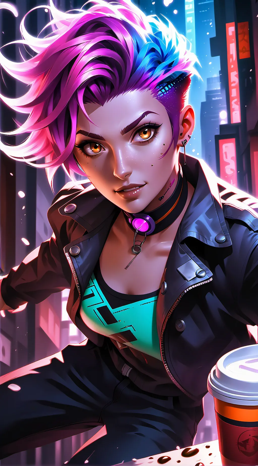 ai character: The Sonic Shouting Scientist background