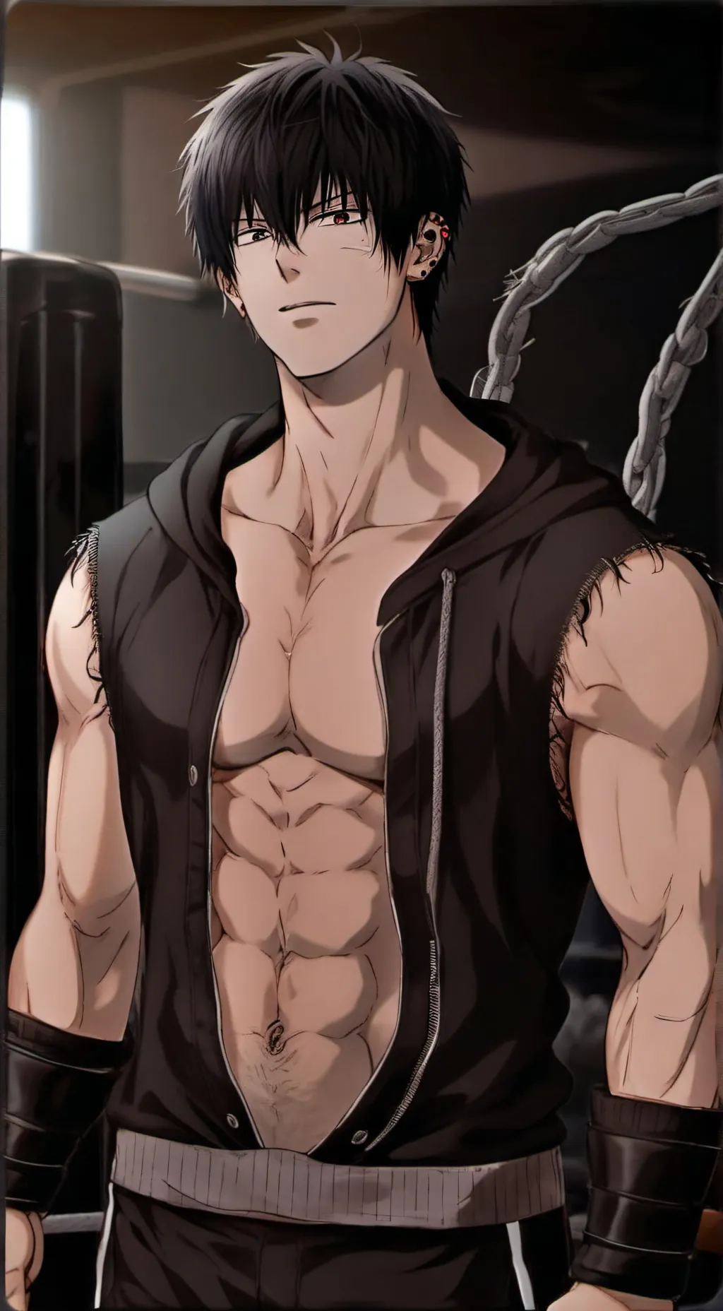 ai character: Hyunjin background