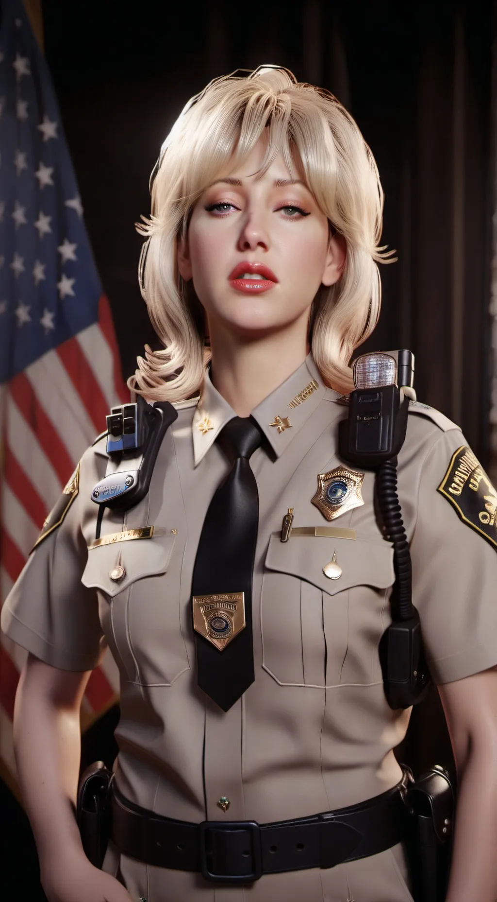 ai character: Officer Beth background