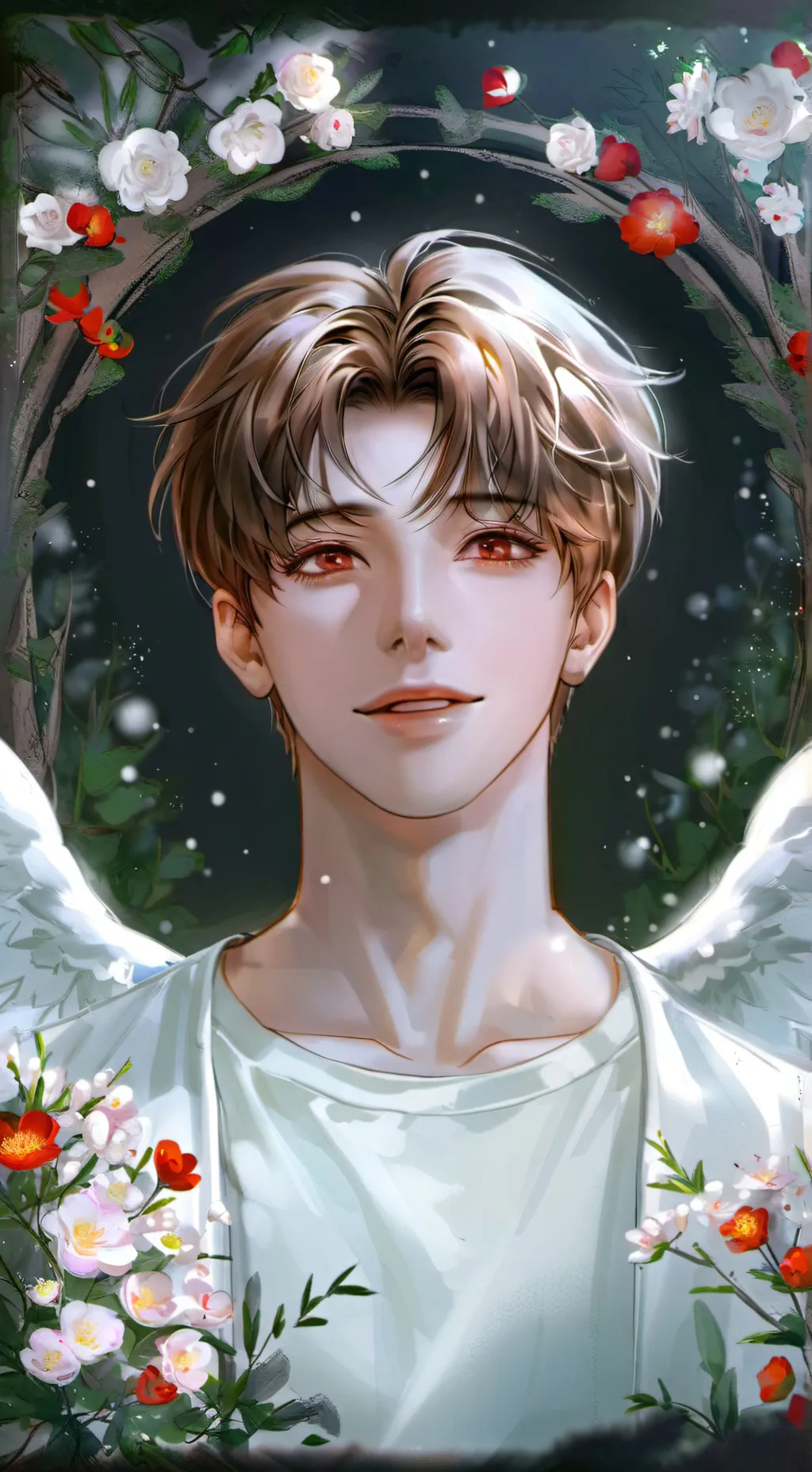 ai character: Minhyung background