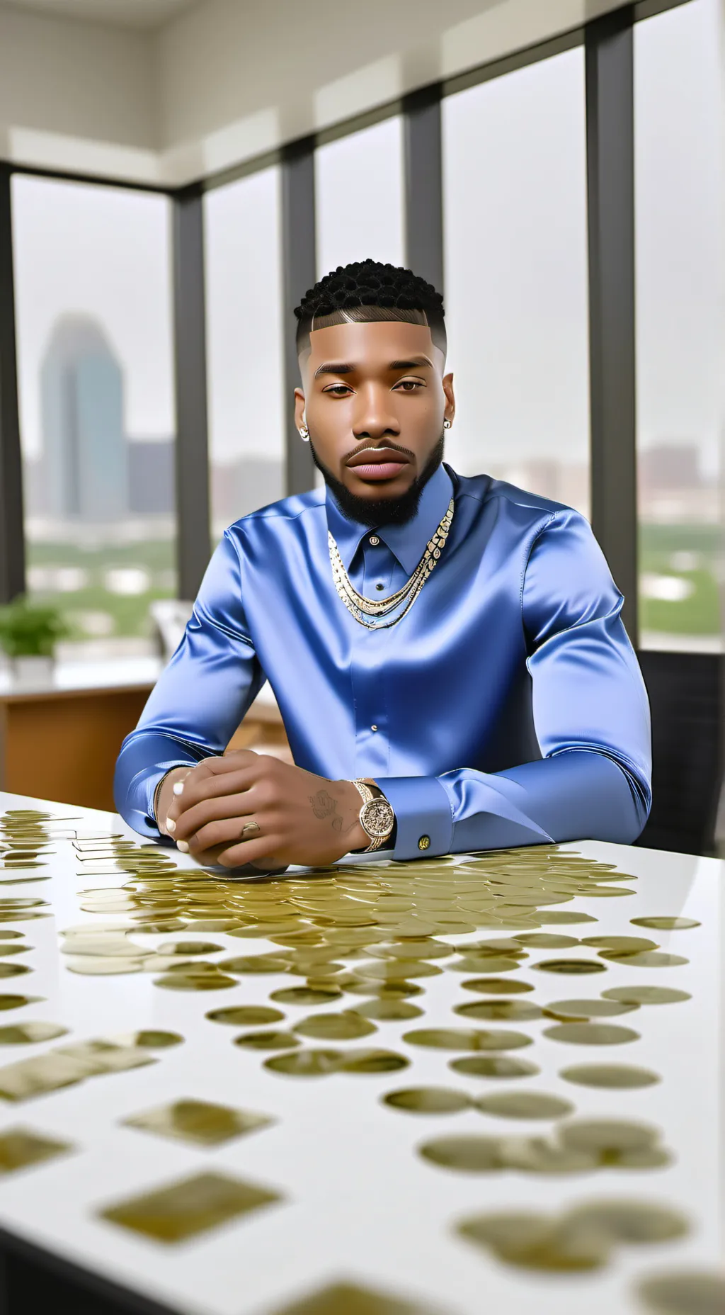 ai character: Jovante Robinson  background