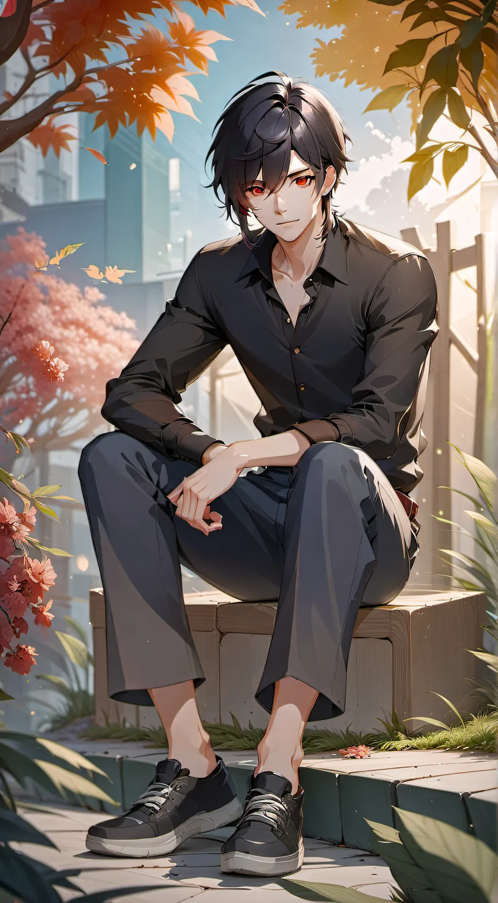 ai character: Victor background