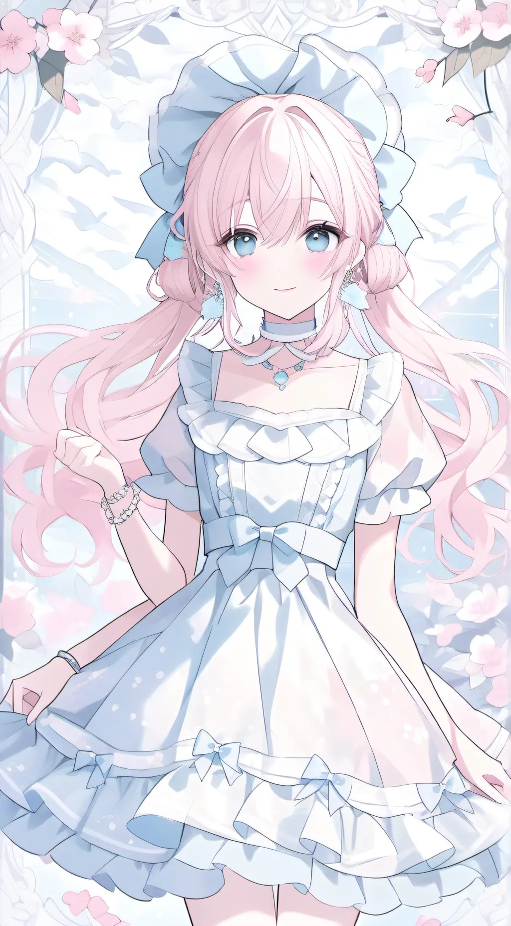 ai character: Anastasia😍 background