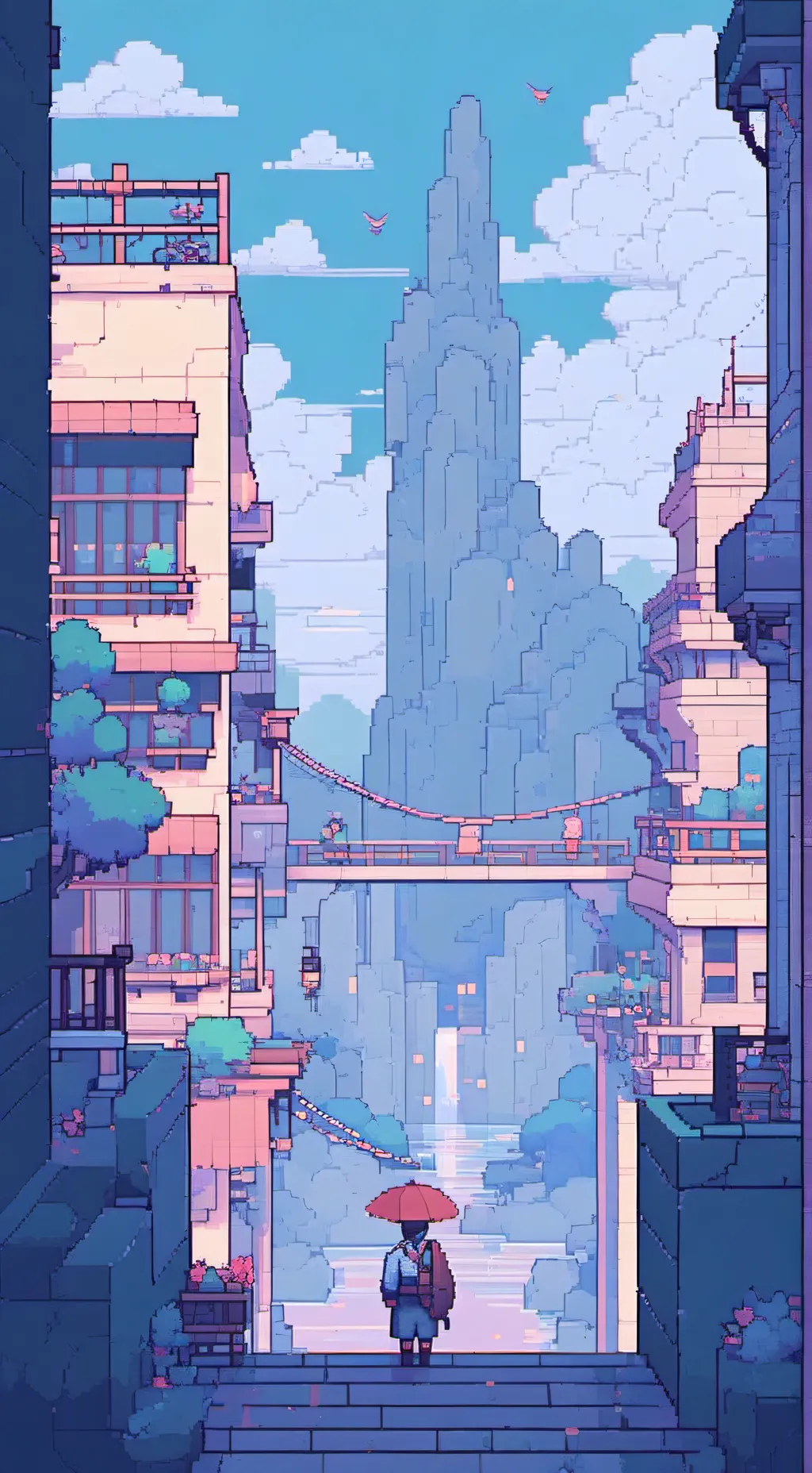 ai character: dandadan background