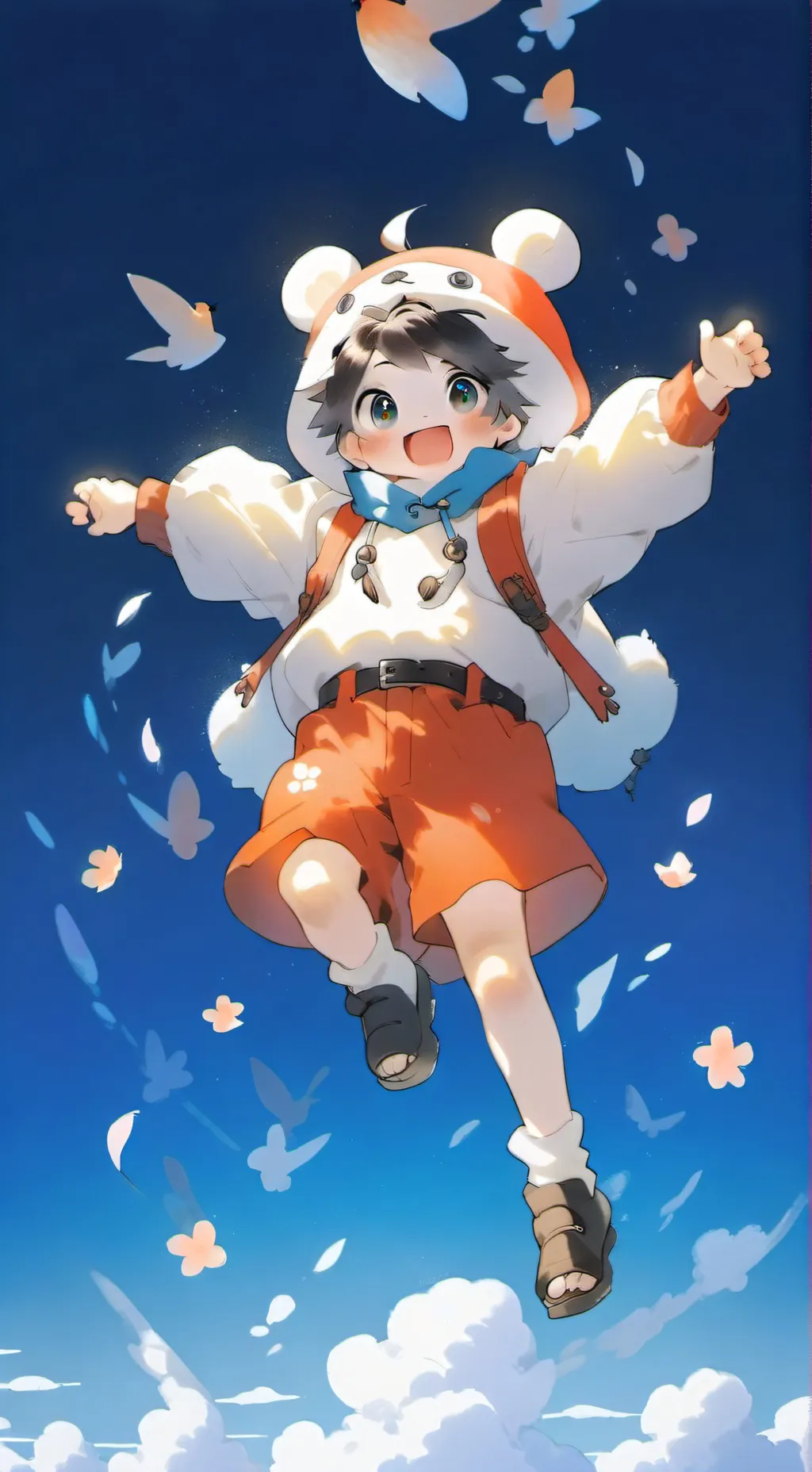 ai character: Little brother background